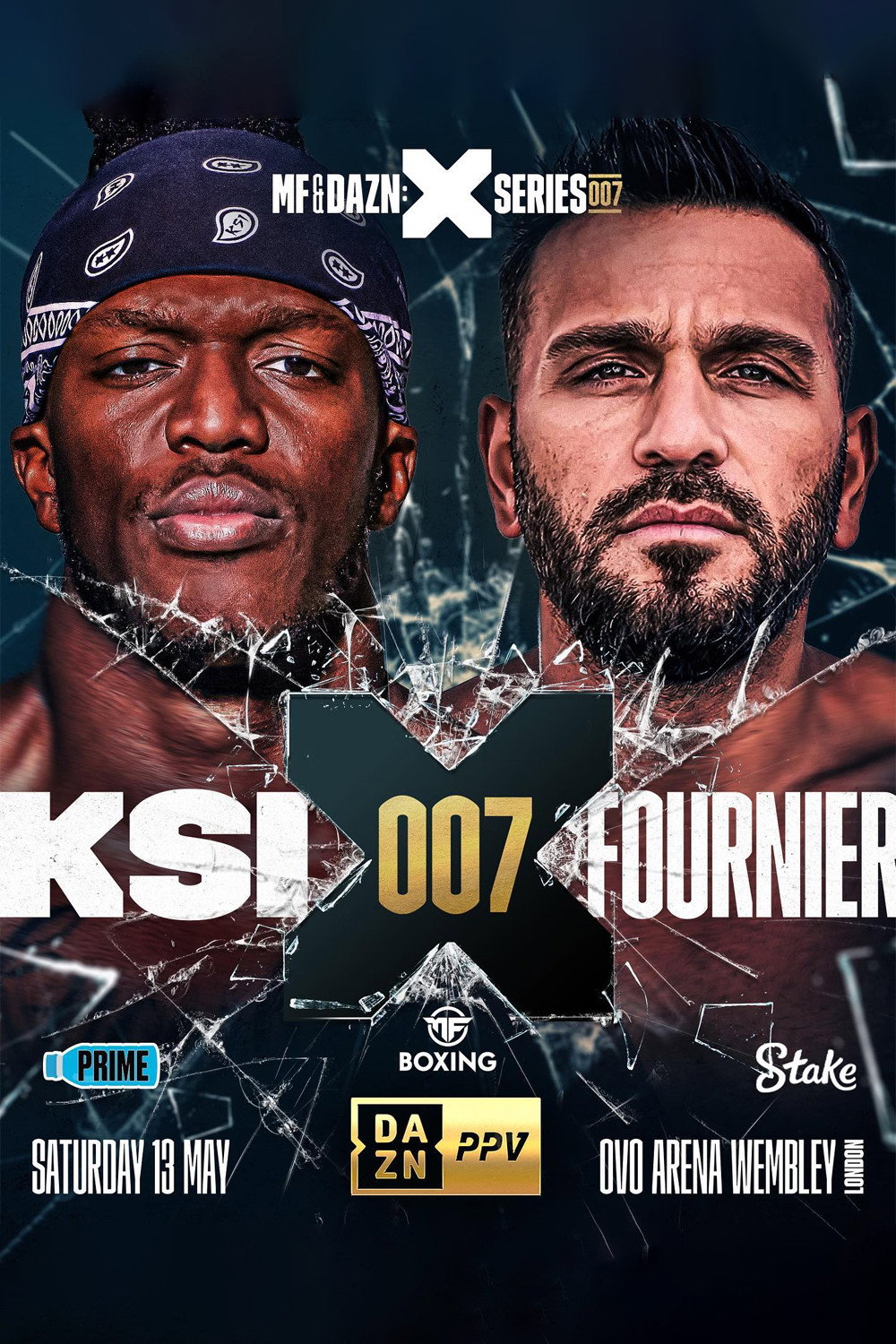 MF & DAZN X Series 007: KSI vs. Joe Fournier