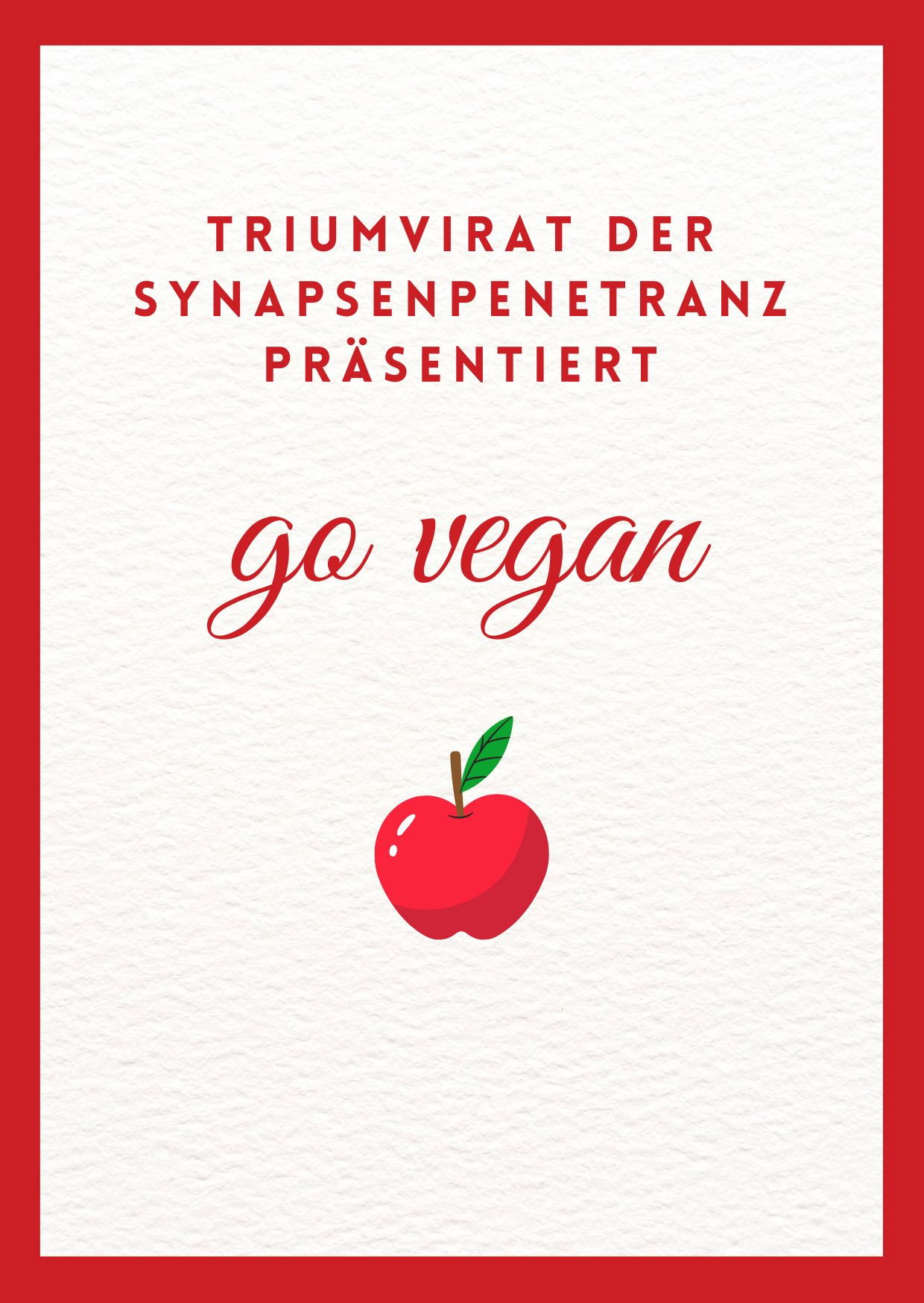 go vegan