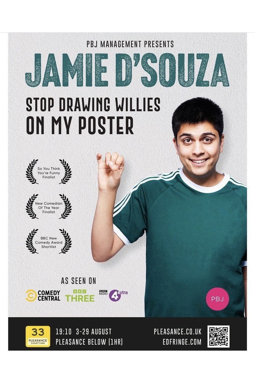 Jamie D'Souza: Stop Drawing Willies on My Poster