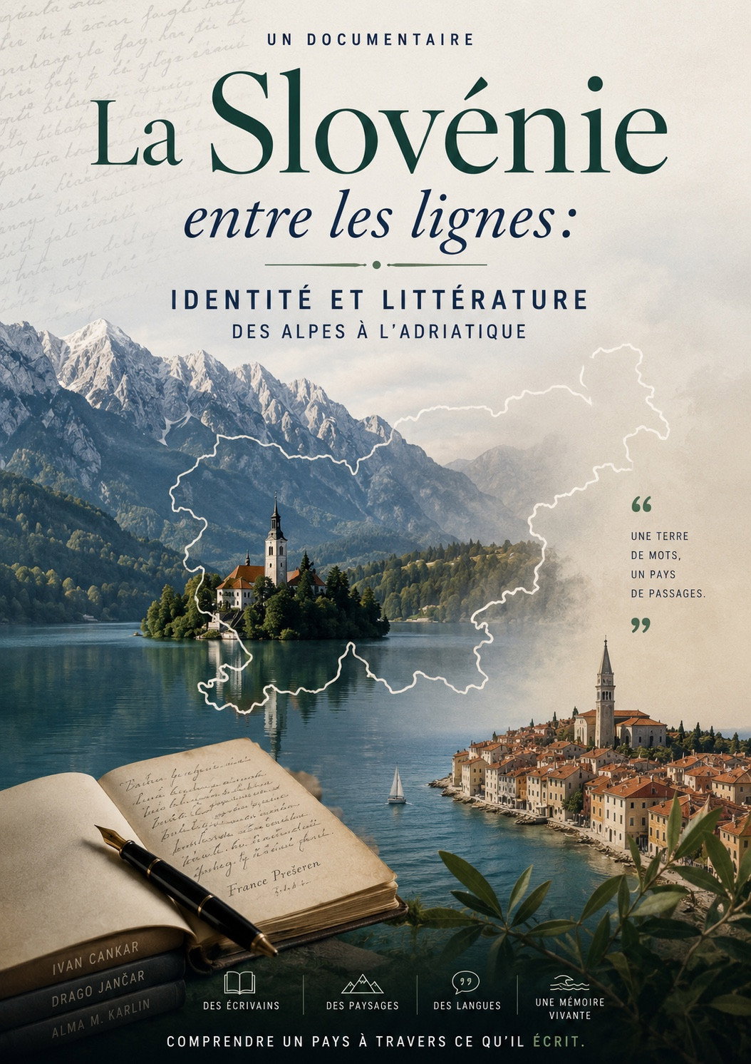Slowenien zwischen den Zeilen Literatur und Identität von den Alpen bis zur Adria