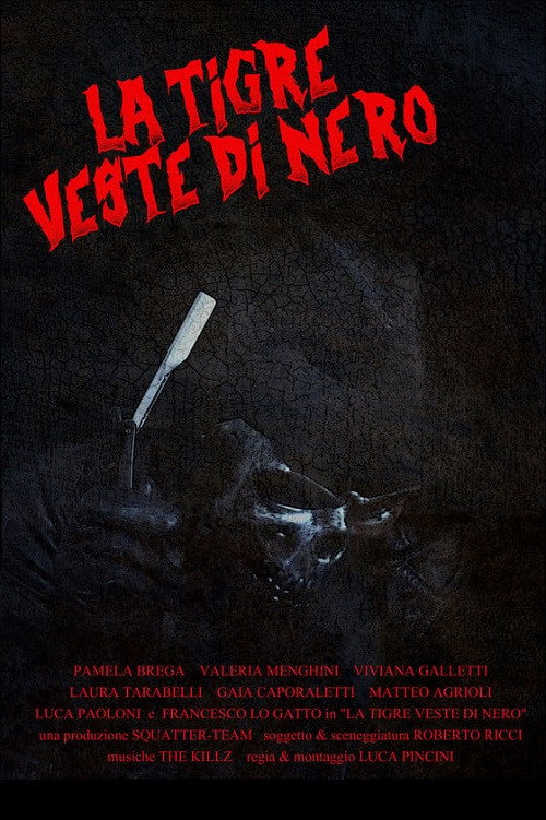 La tigre veste di nero