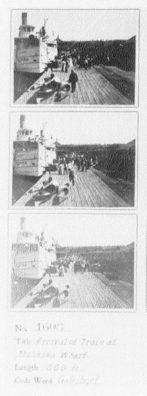 Arrival of Train at Muskoka Wharf