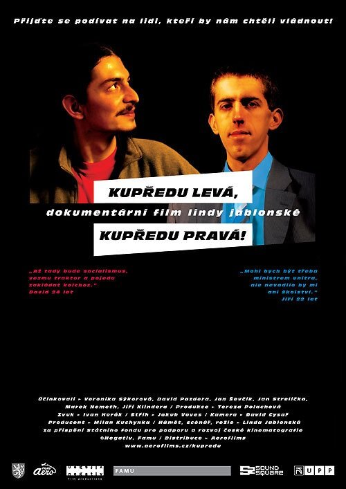 Kupredu levá, kupredu pravá
