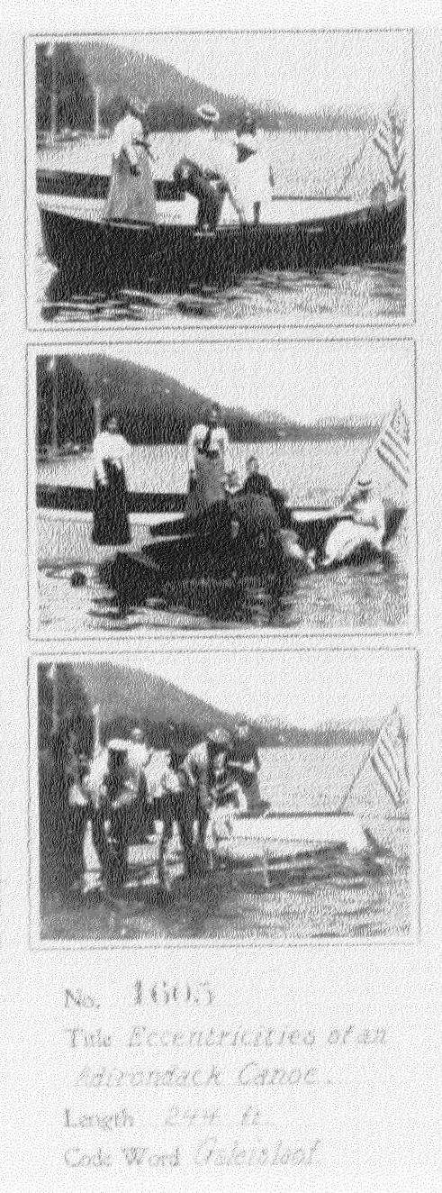 Eccentricities of an Adirondack Canoe