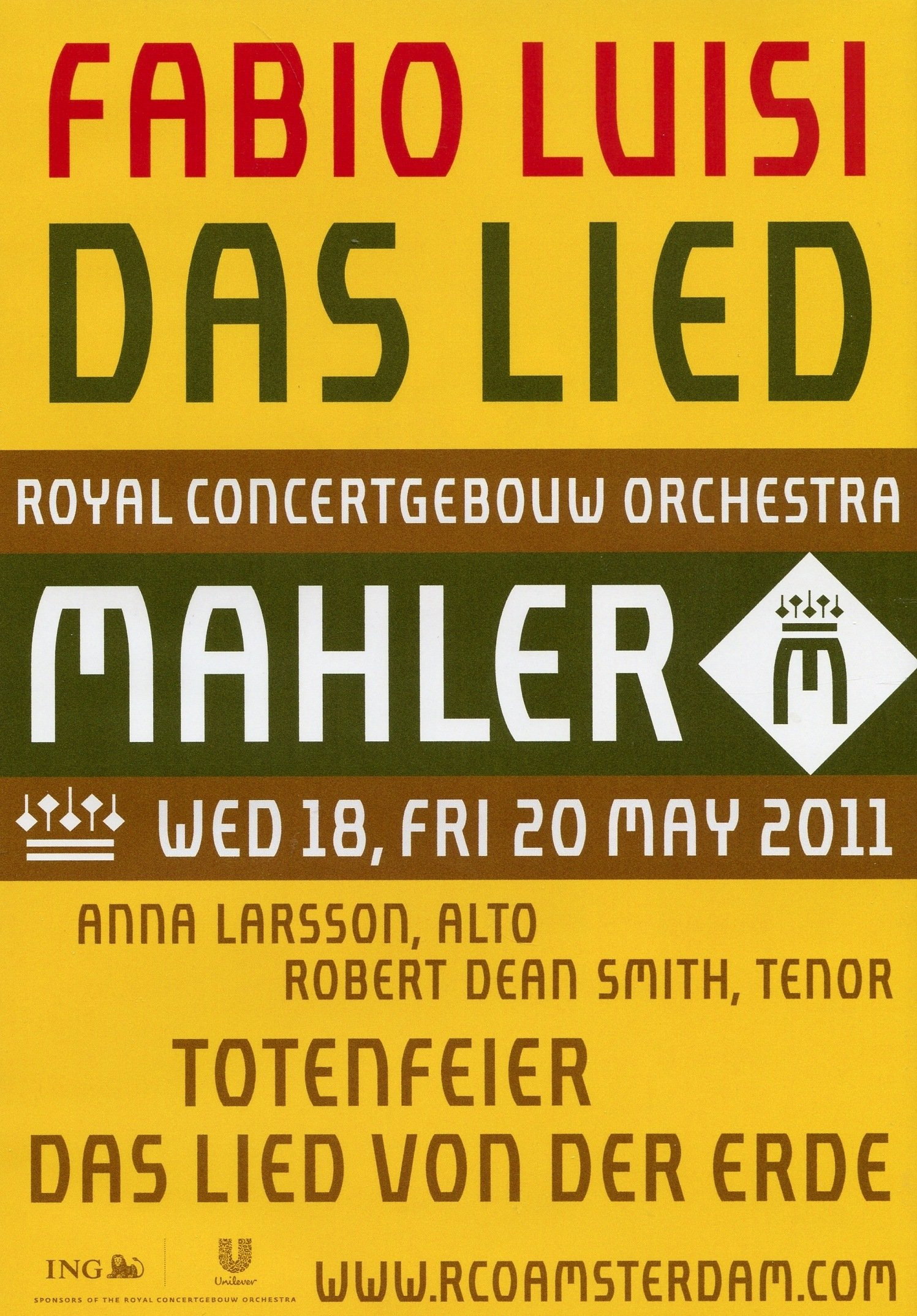 Mahler -Das Lied Fabio Luisi