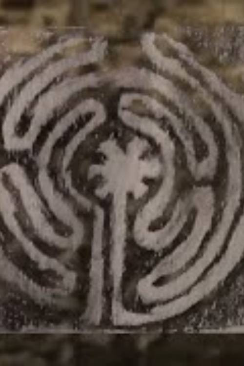 we found our way to a labyrinth