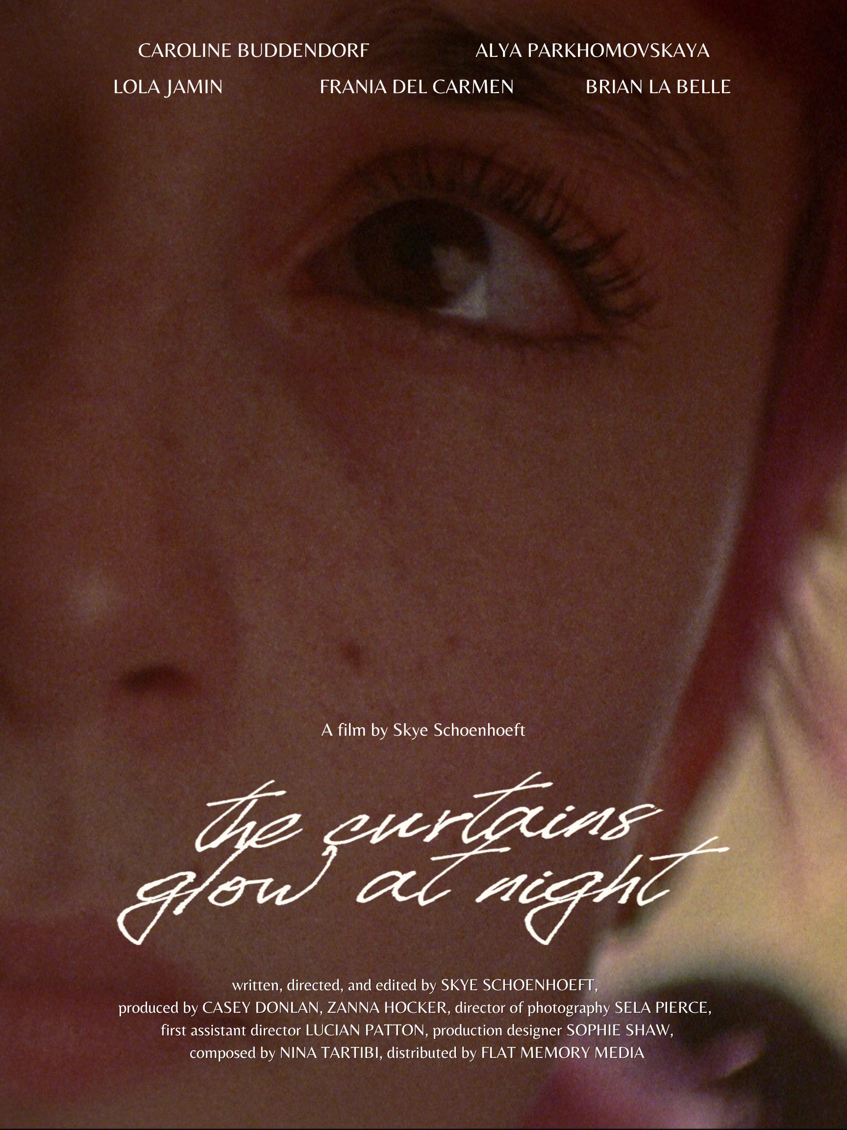 The Curtains Glow At Night
