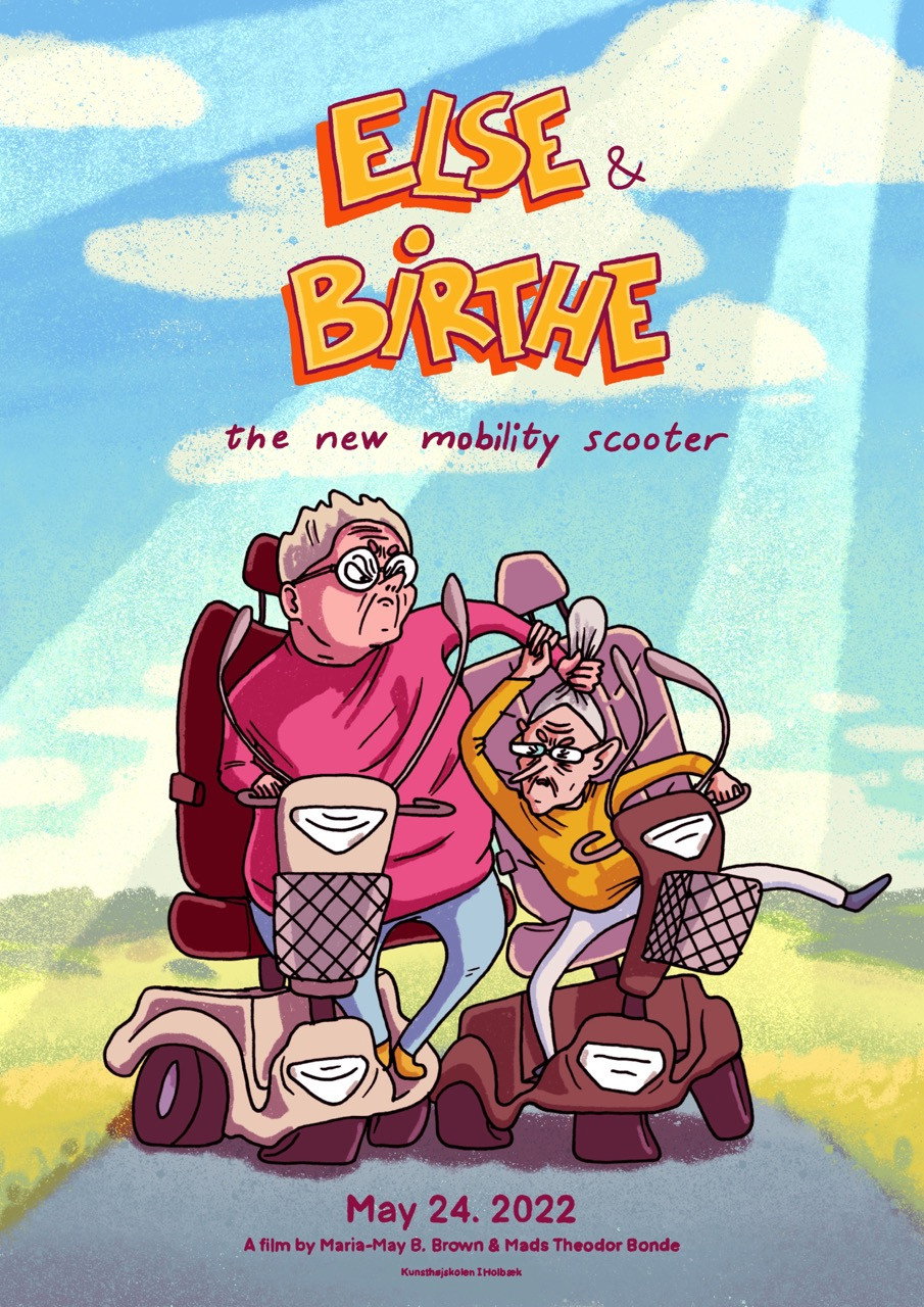 Else & Birthe - den nye el-scooter