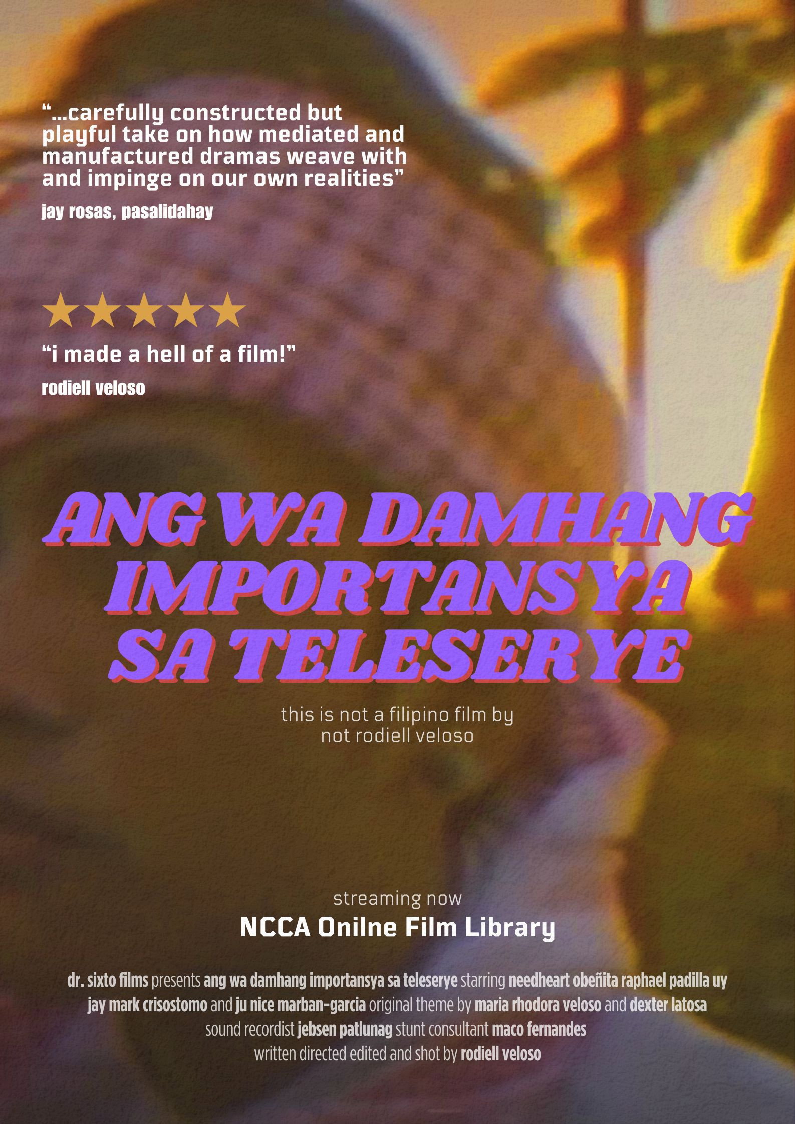 Ang Wa Damhang Importansya Sa Teleserye