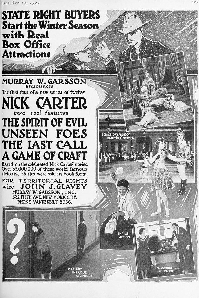 Nick Carter #1: The Spirit of Evil