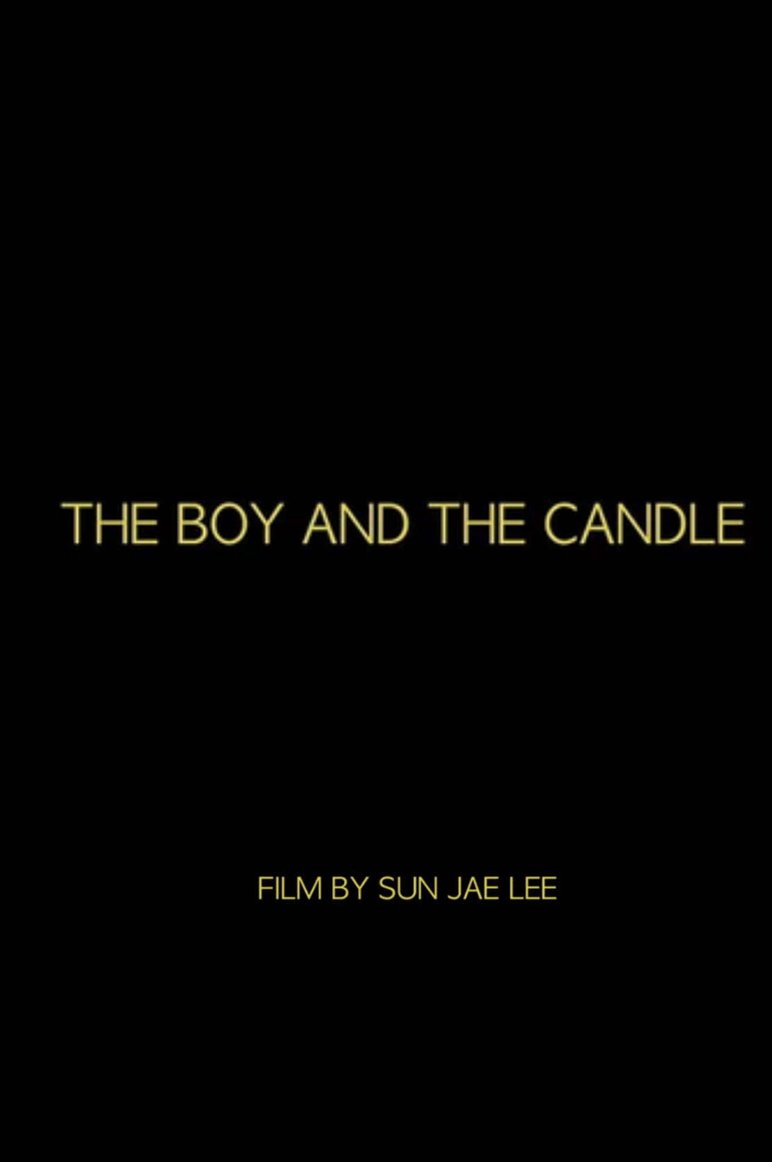 The Boy And The Candle