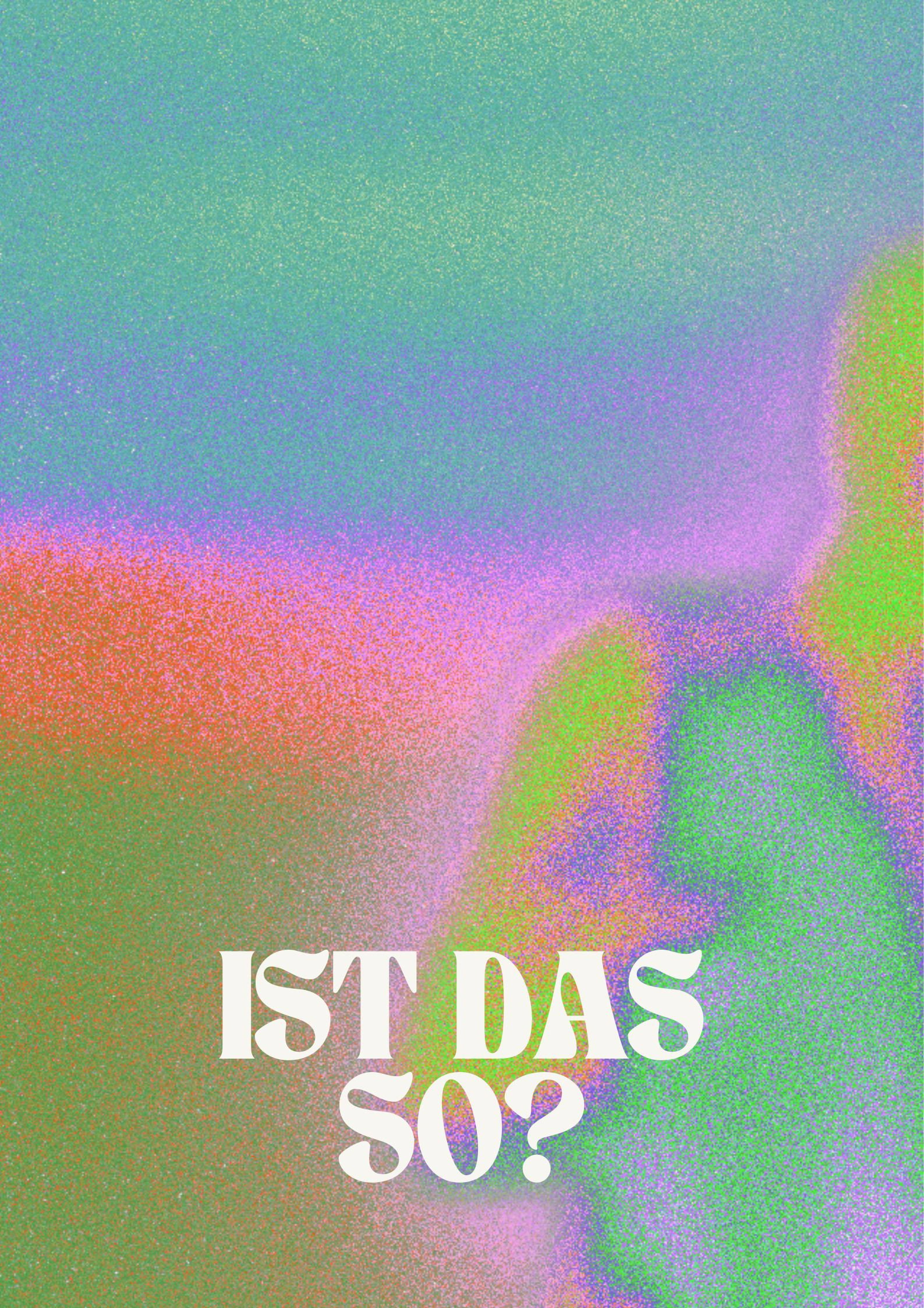 Ist das so?