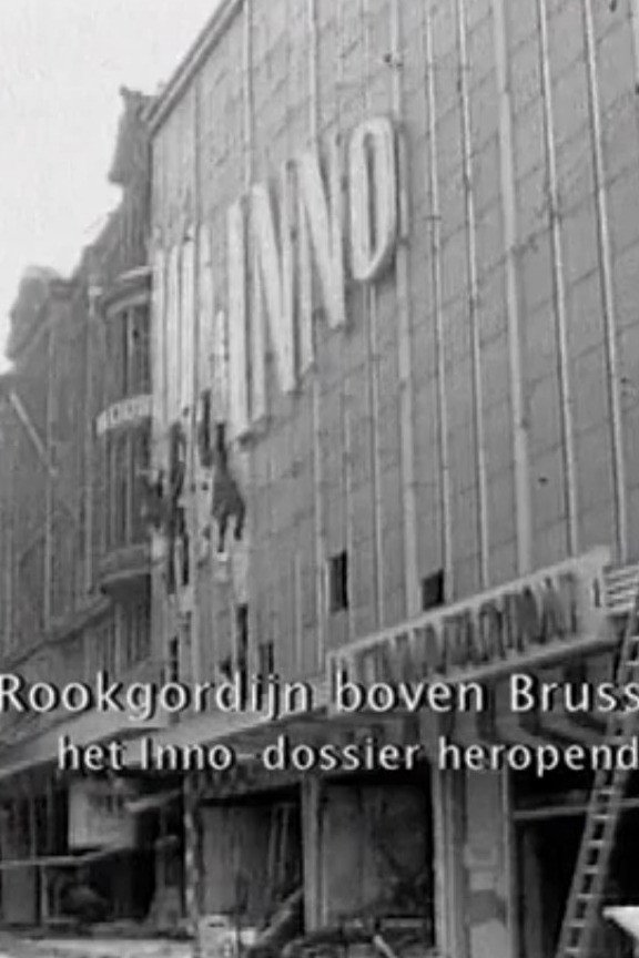 Rookgordijn boven Brussel