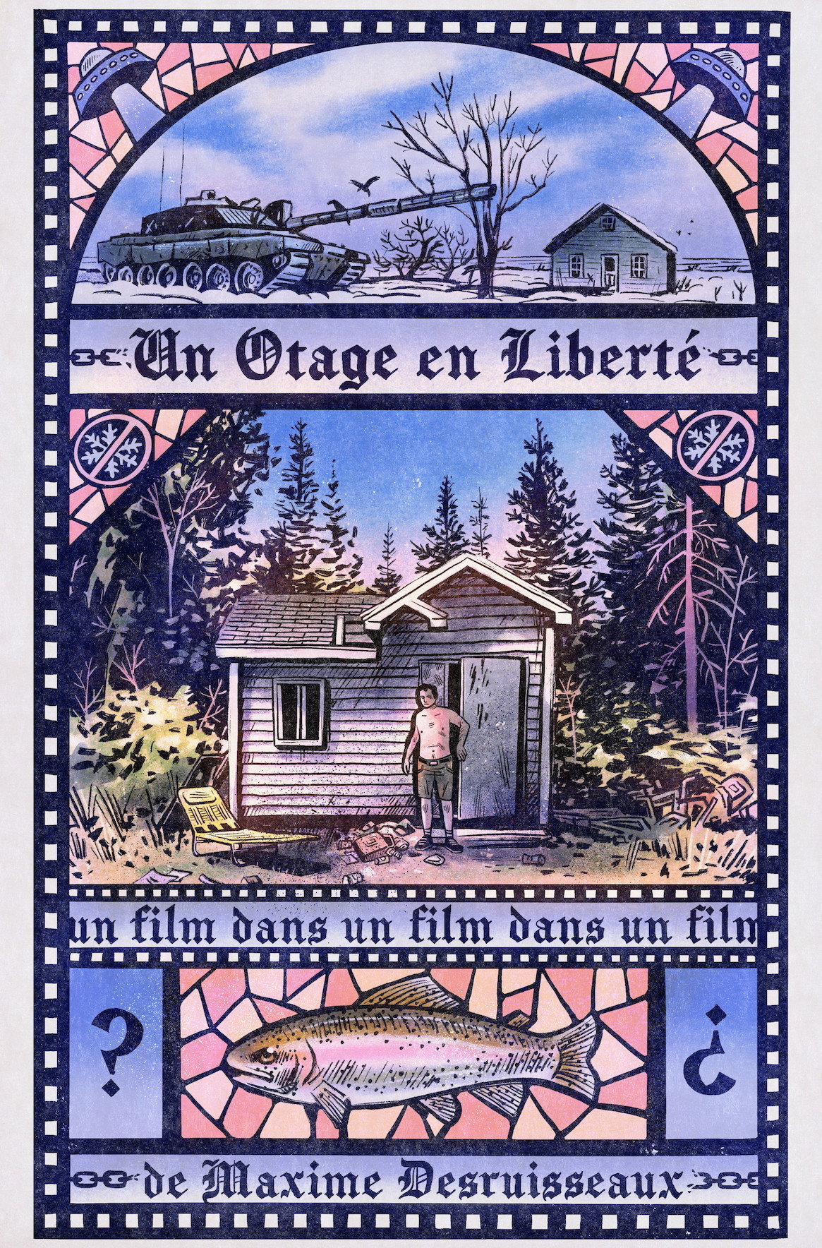 Un otage en liberté