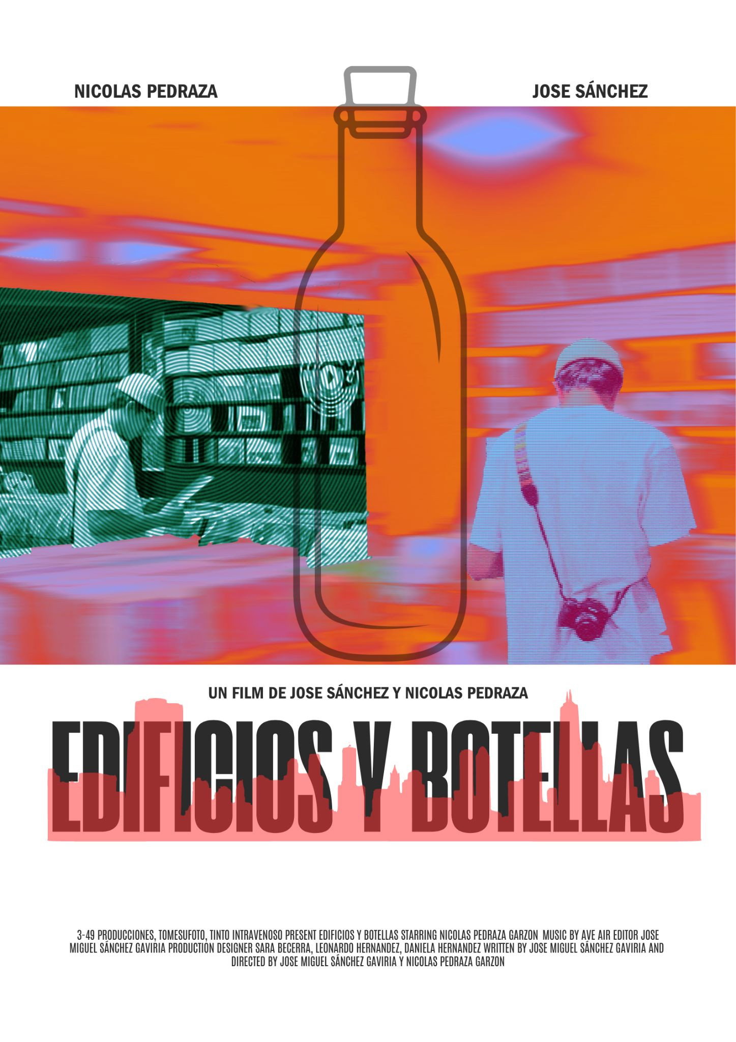 Edificios Y Botellas