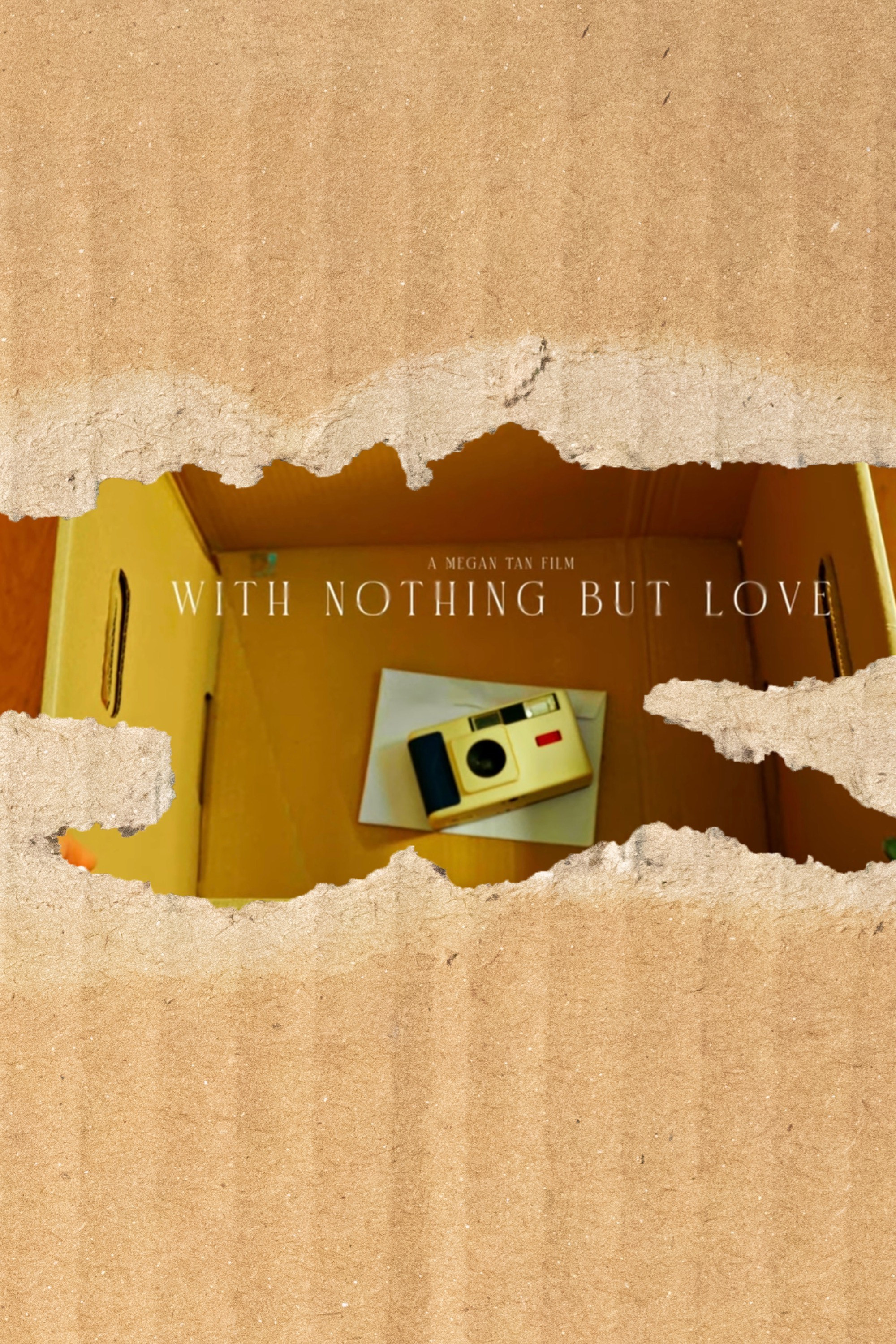 With nothing, but love
