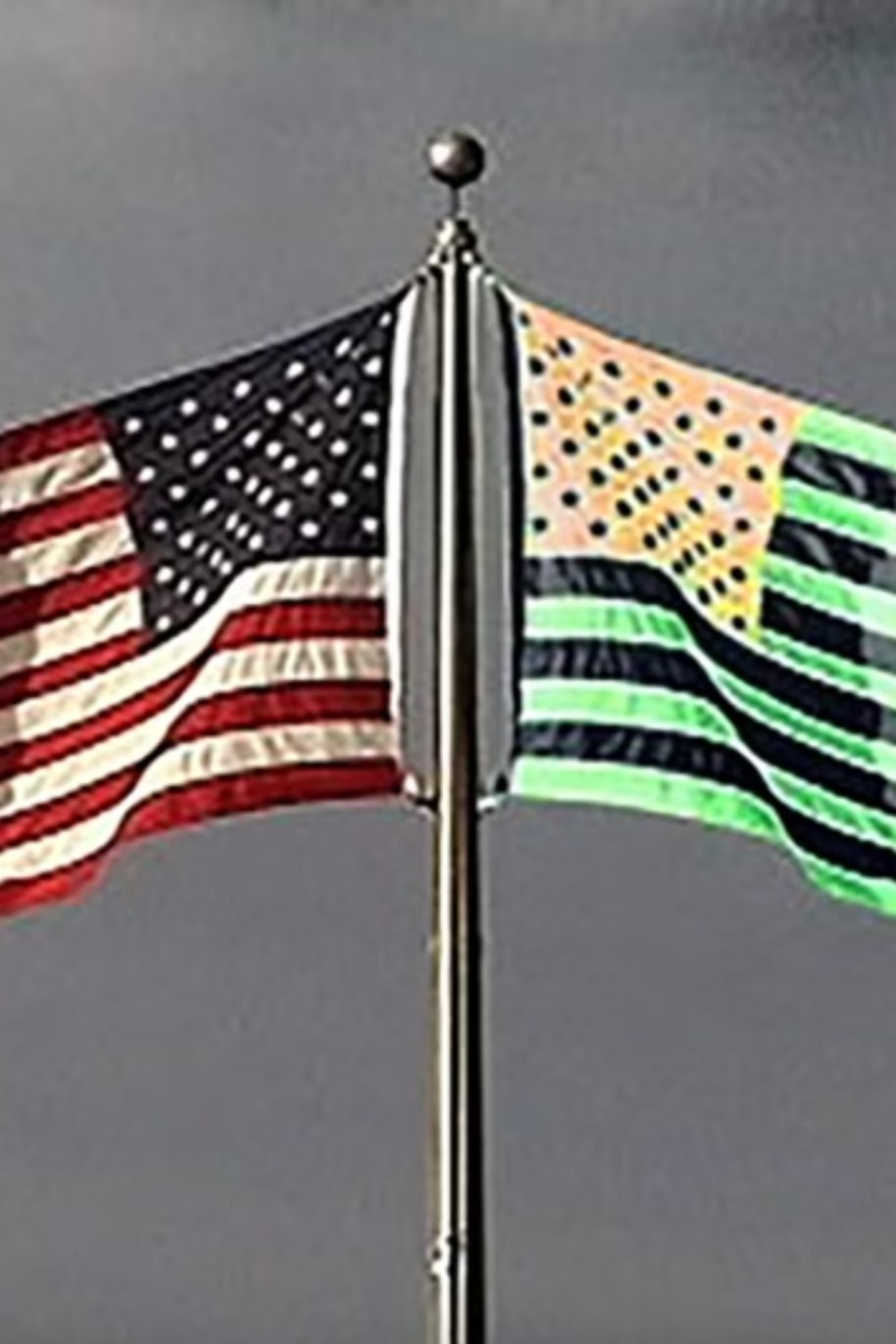 Flag and Its Shadow