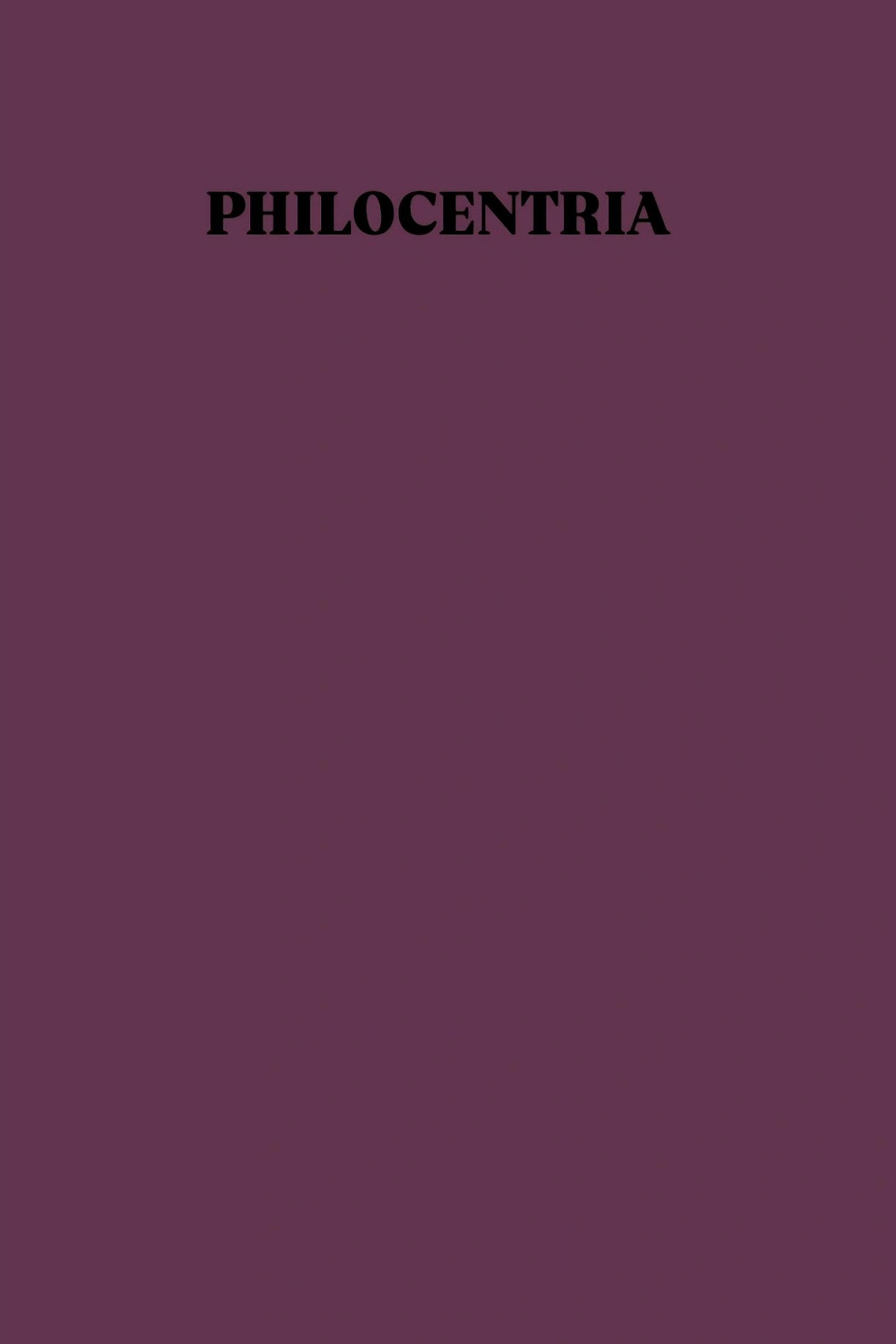 Philocentria