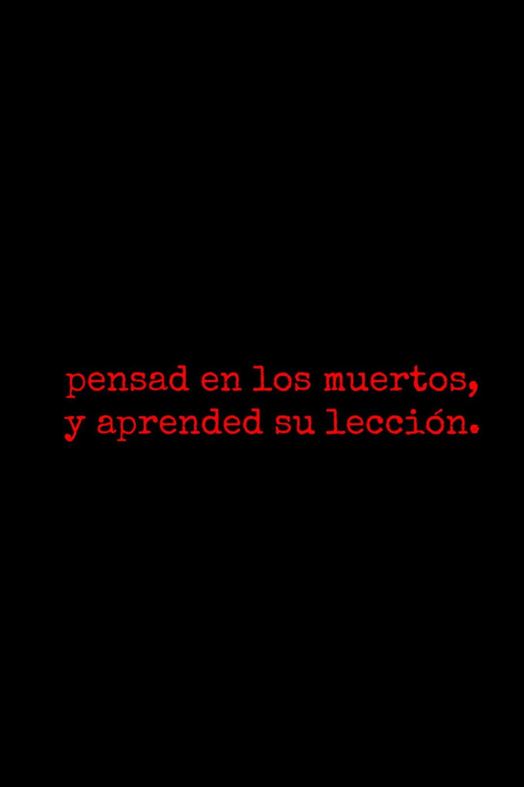 Paz, piedad y perdón