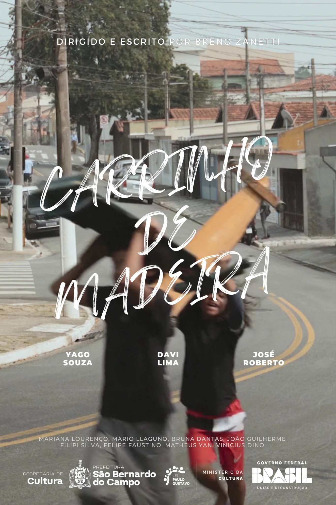 Carrinho de Madeira