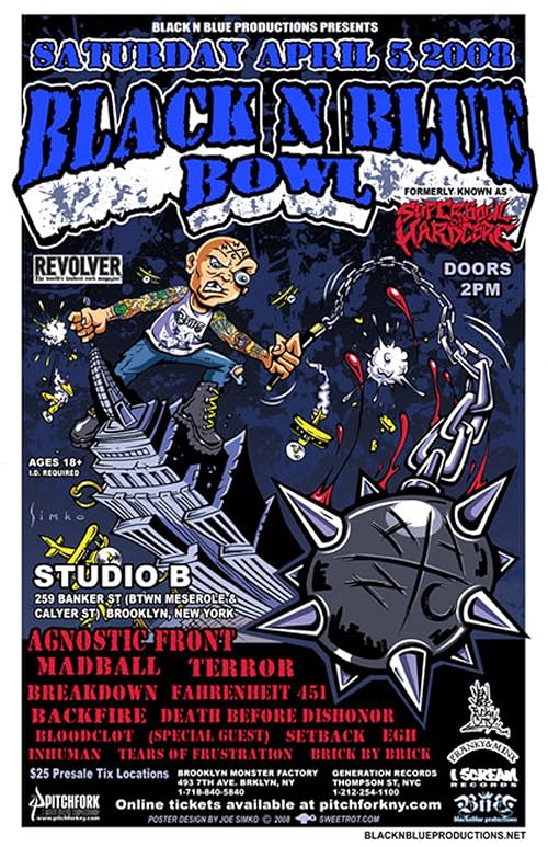 Black N Blue Bowl 2008