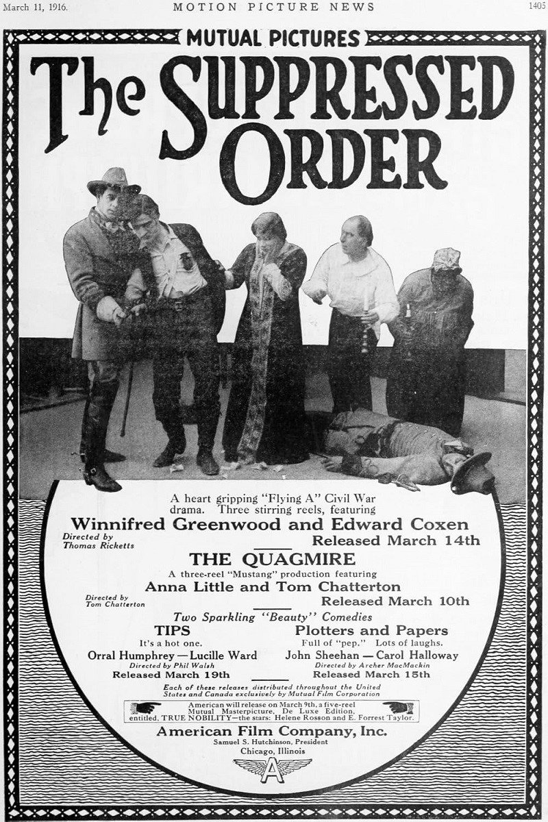 The Suppressed Order