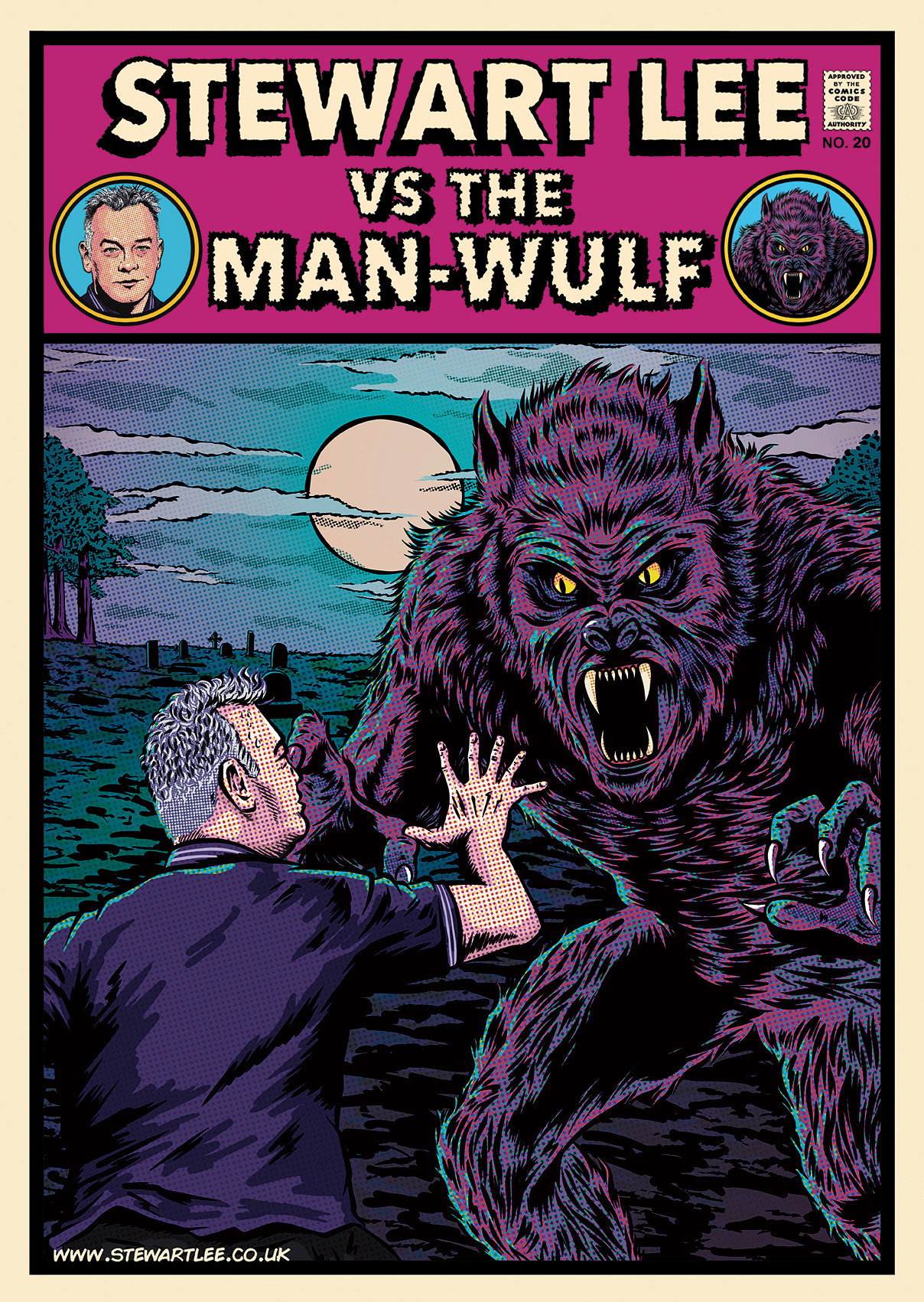 Stewart Lee vs The Man-Wulf