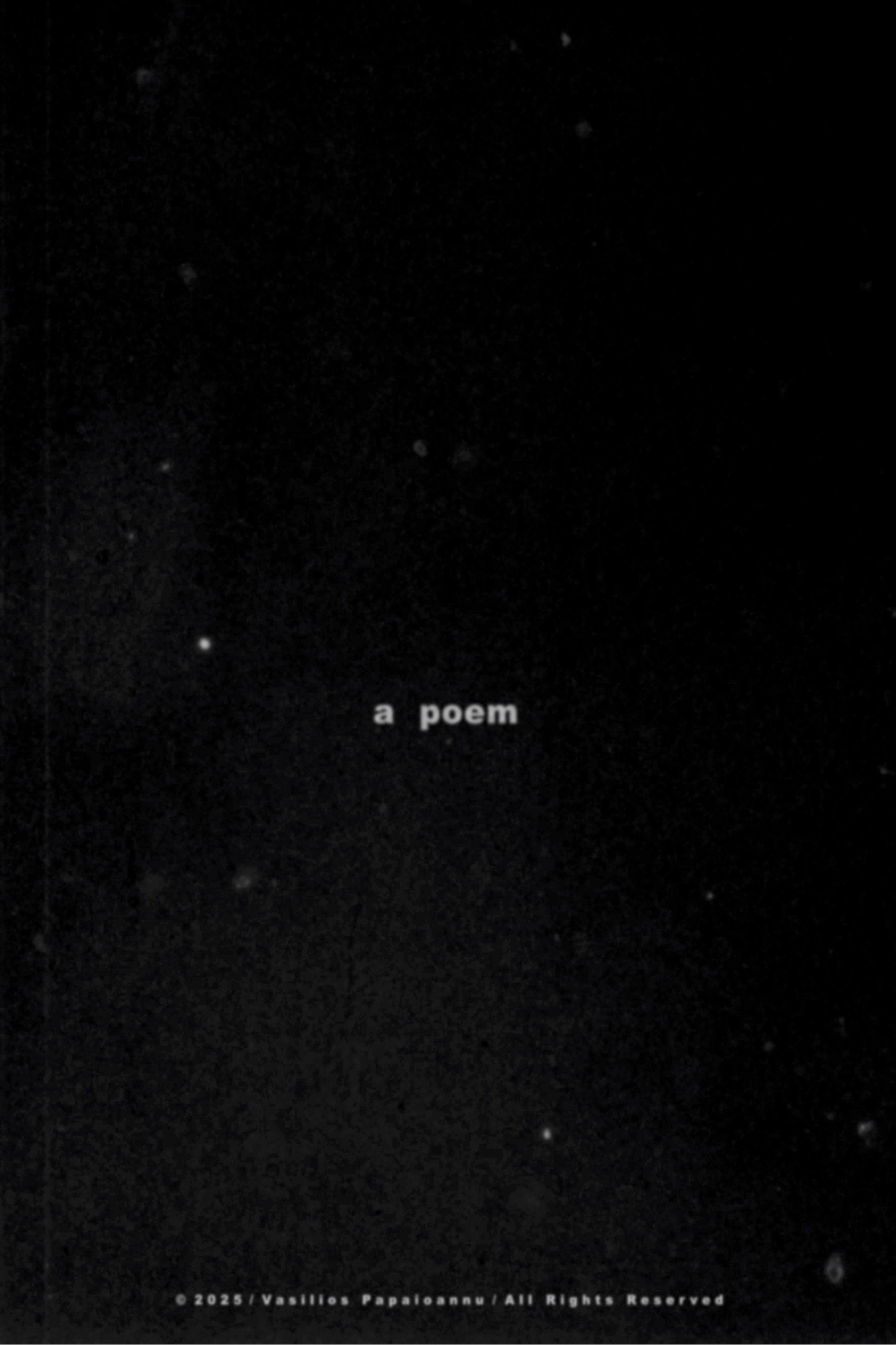 A Poem