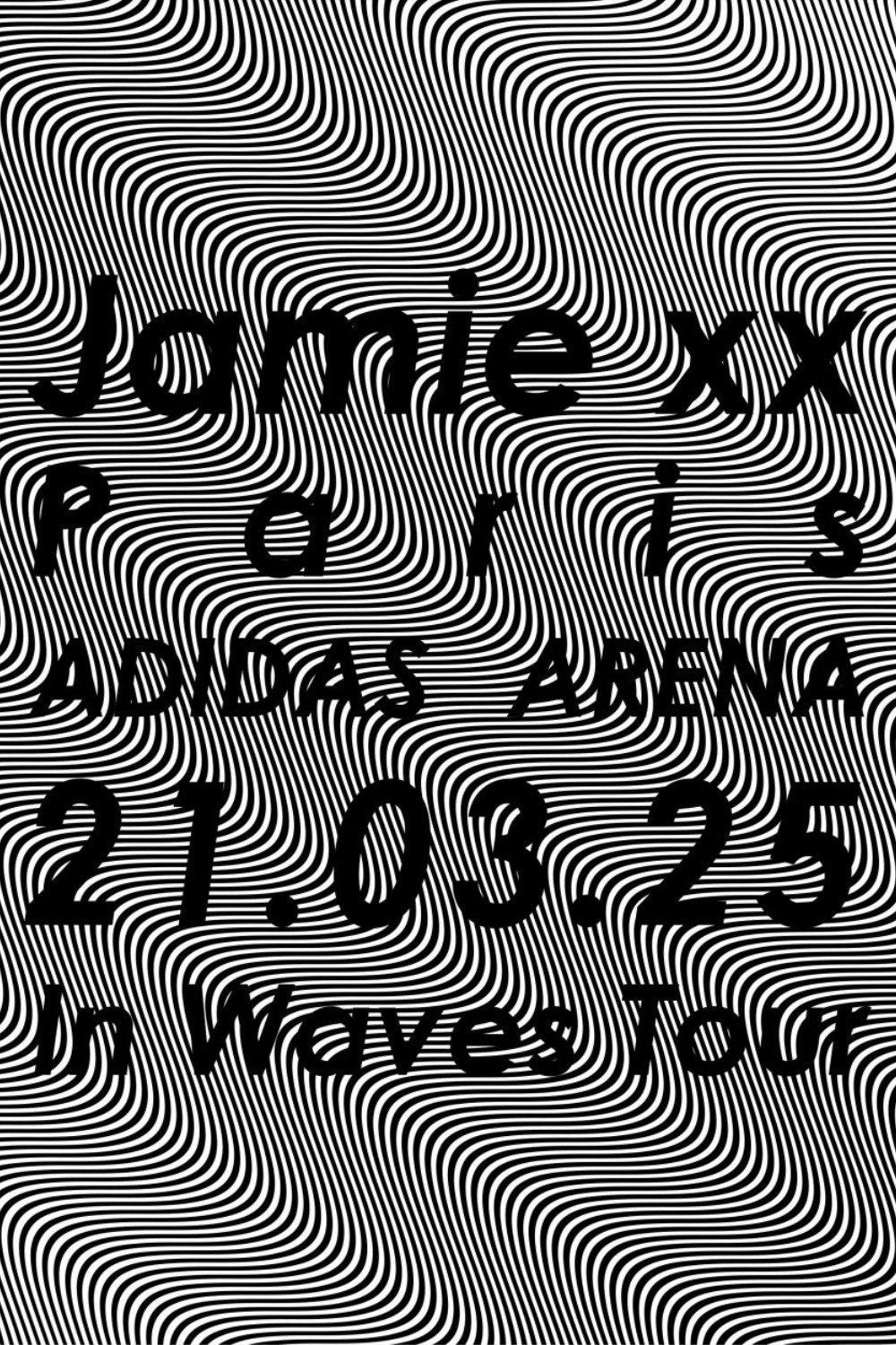 Jamie XX Paris Adidas Arena
