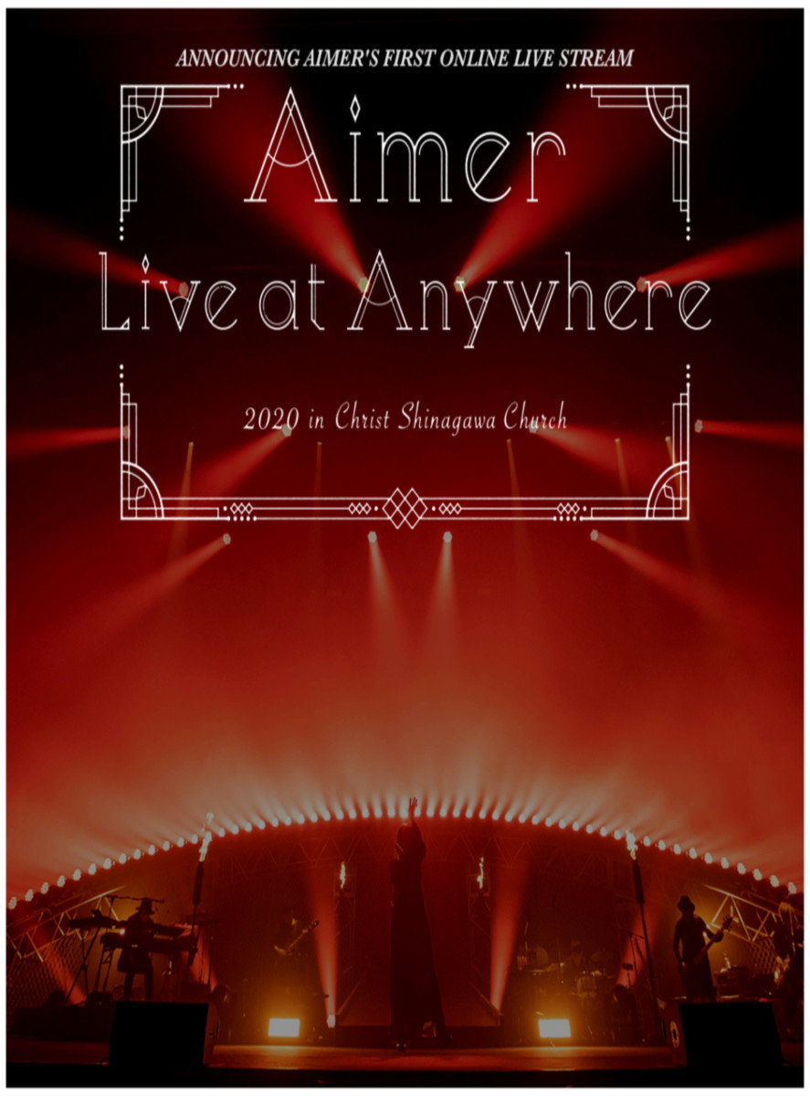 Aimer Live at Anywhere 2020 in Christ Shinagawa Church