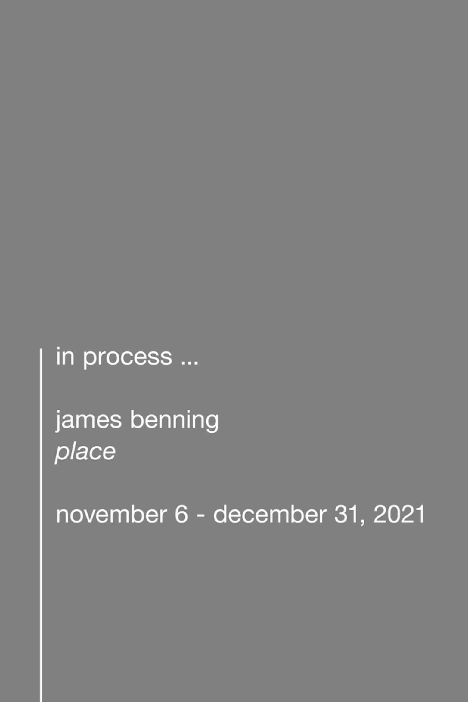 In Process...