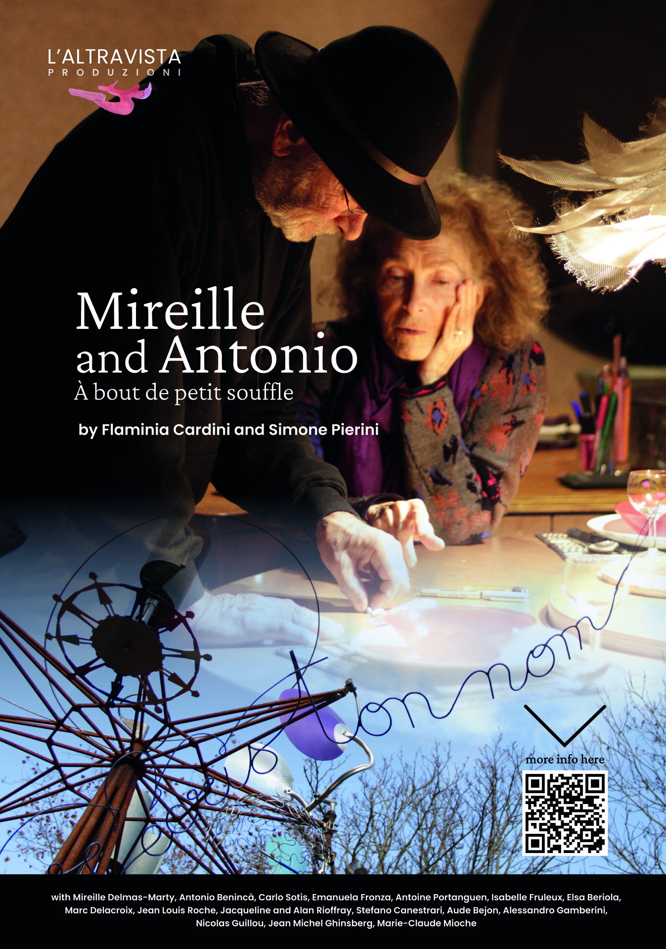 Mireille and Antonio. À bout de petit souffle.