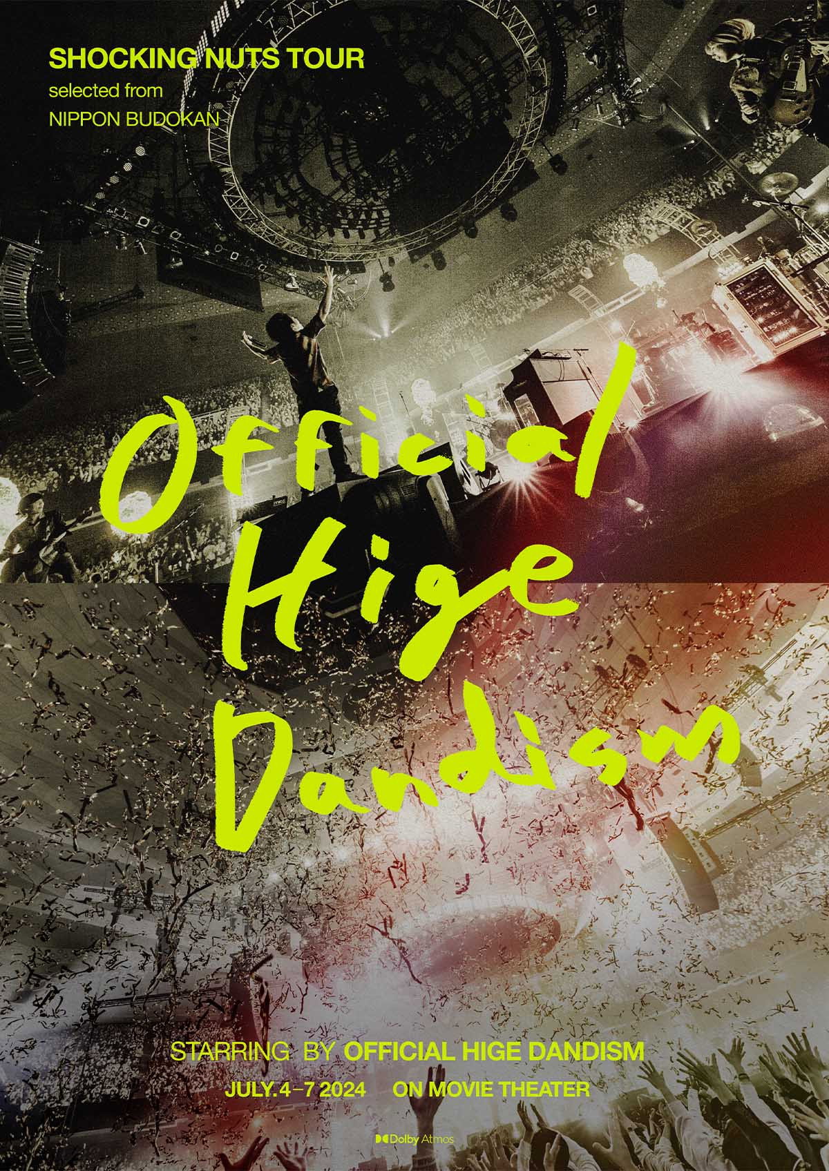 Official髭男dism「SHOCKING NUTS TOUR selected from NIPPON BUDOKAN」