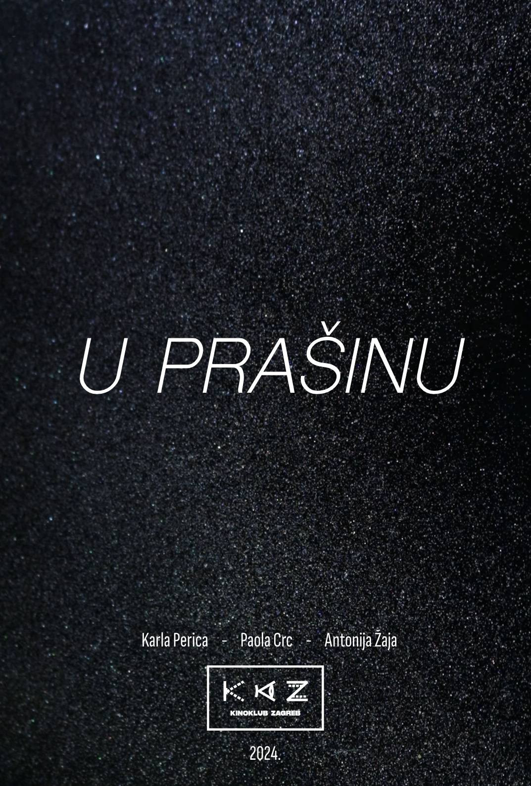 U prašinu