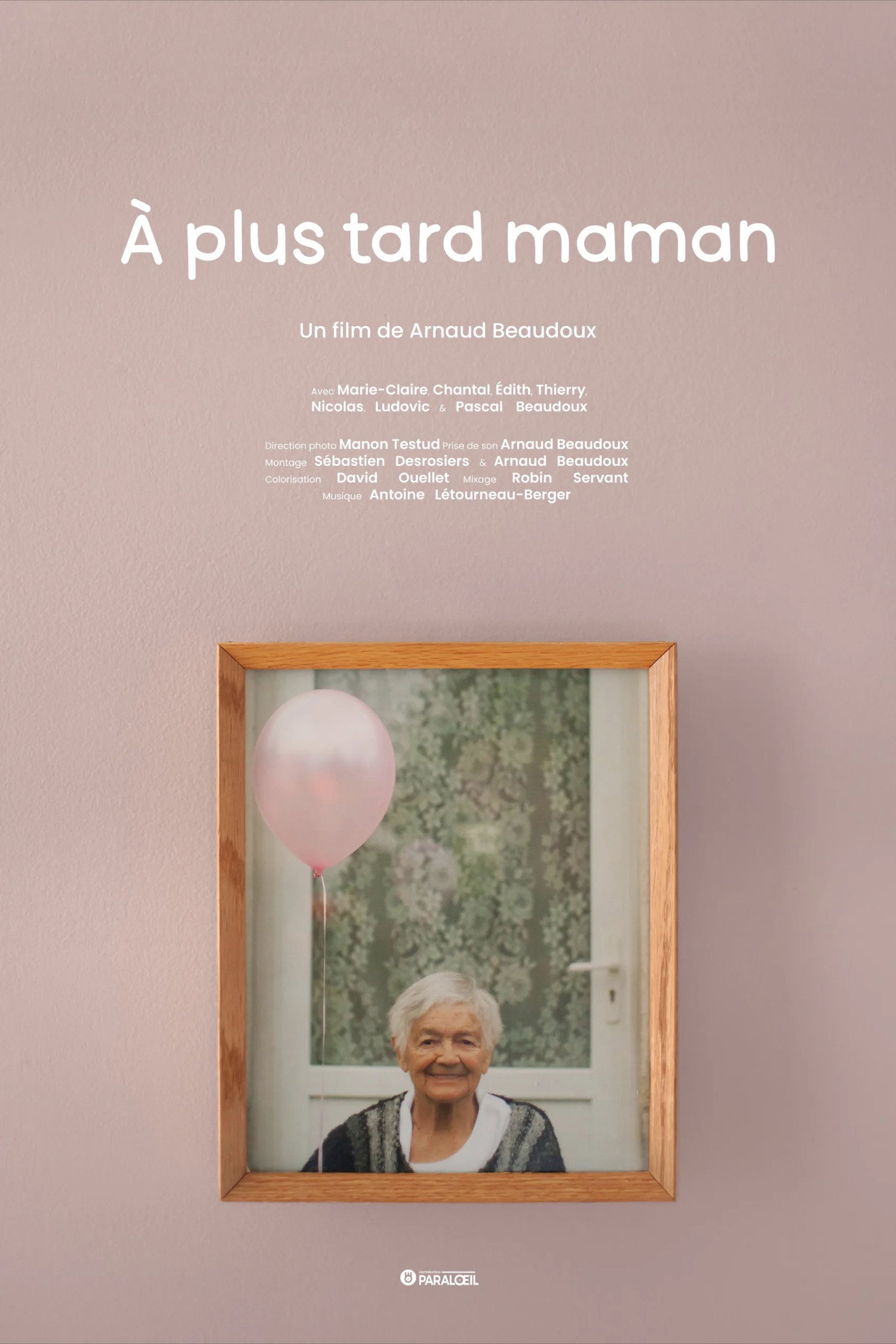 À plus tard maman
