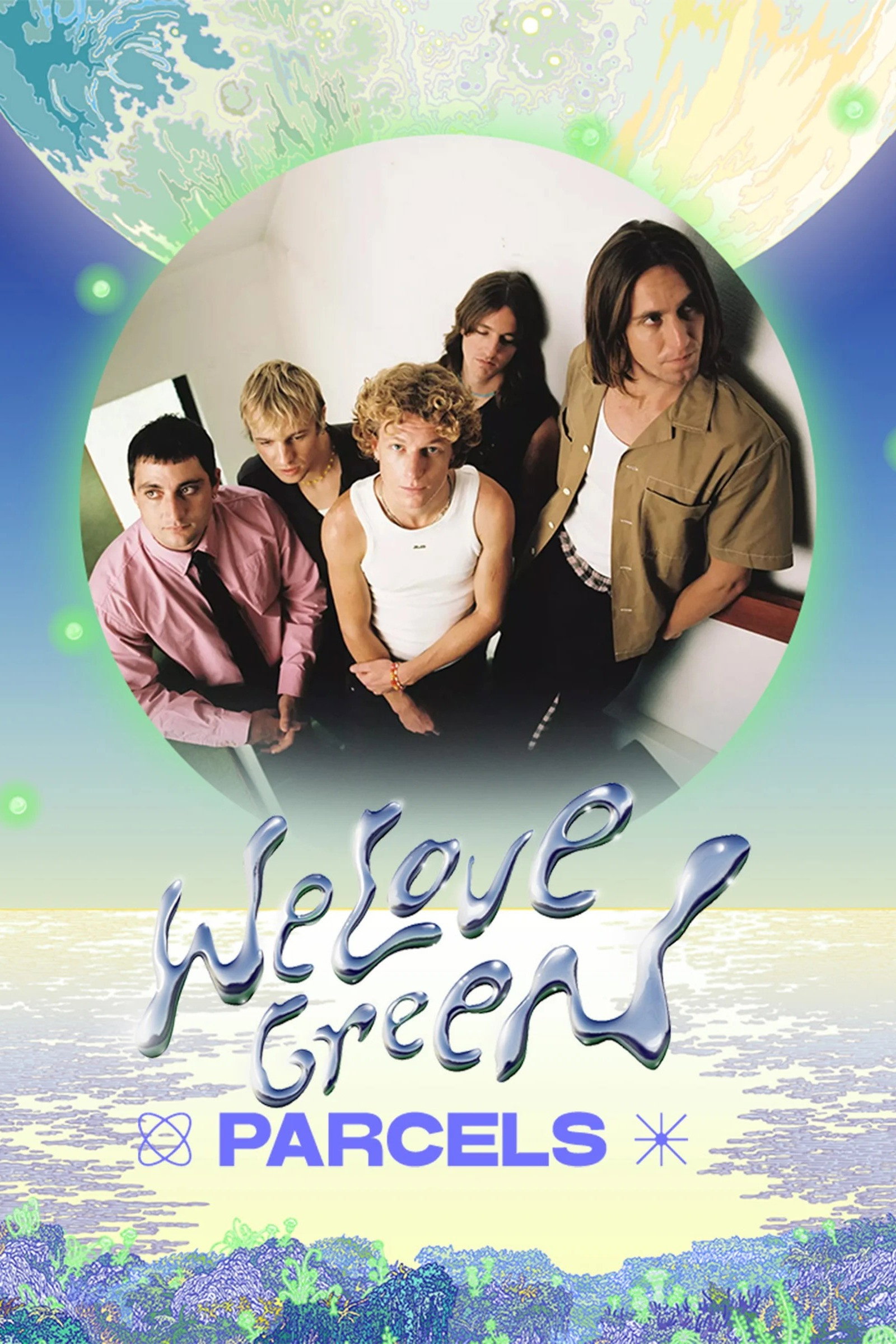 Parcels en concert à We Love Green 2025