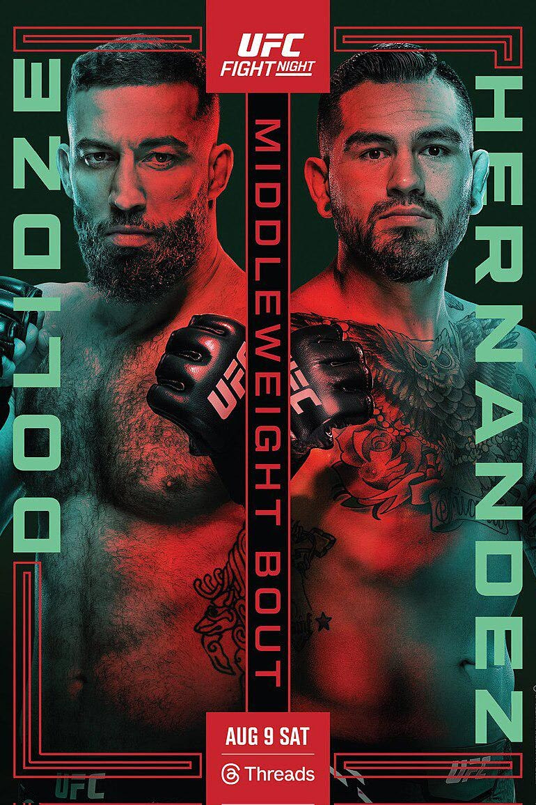 UFC on ESPN 72: Долидзе vs. Хернандез