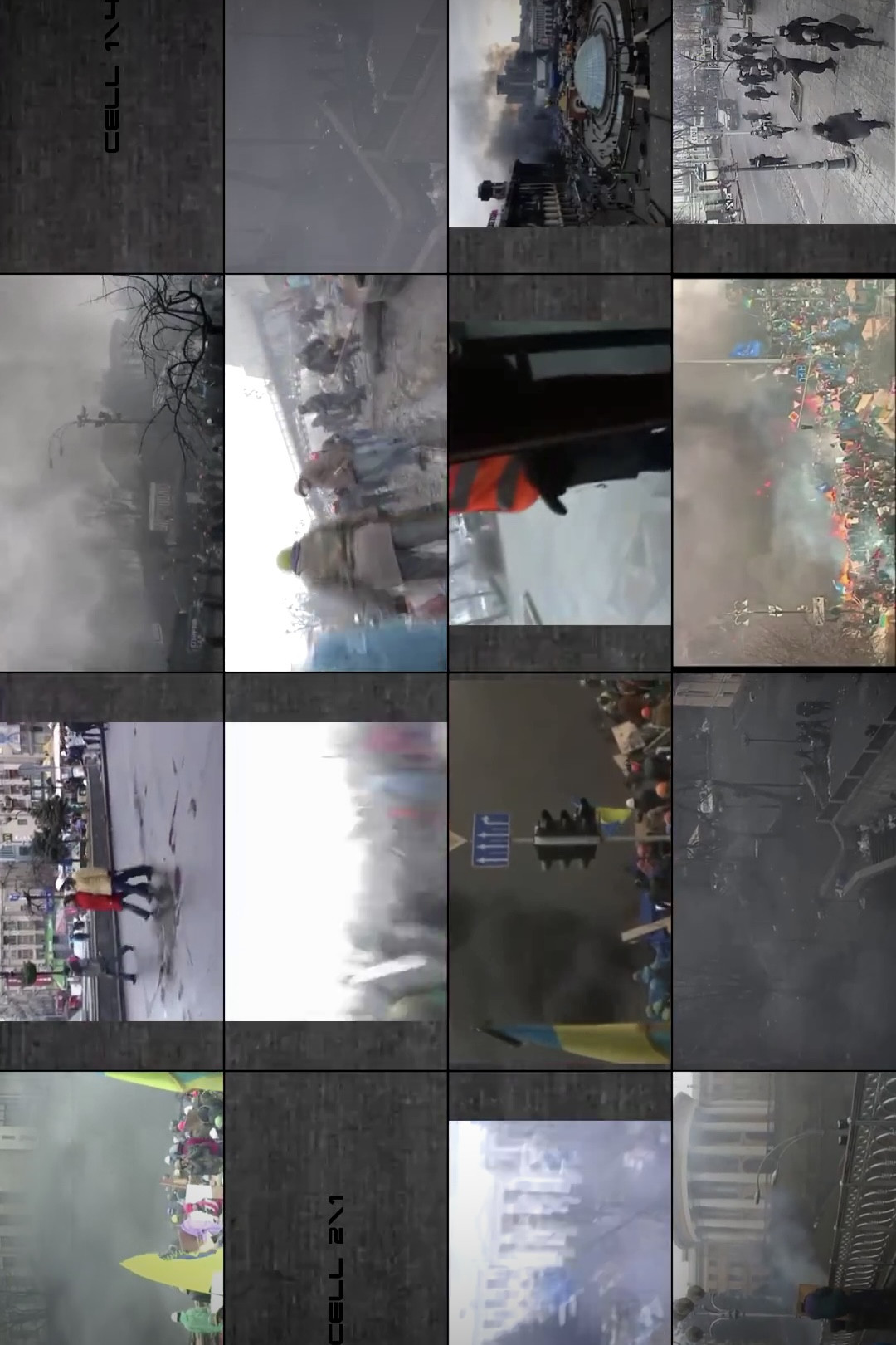 Maidan Video Reconstructions