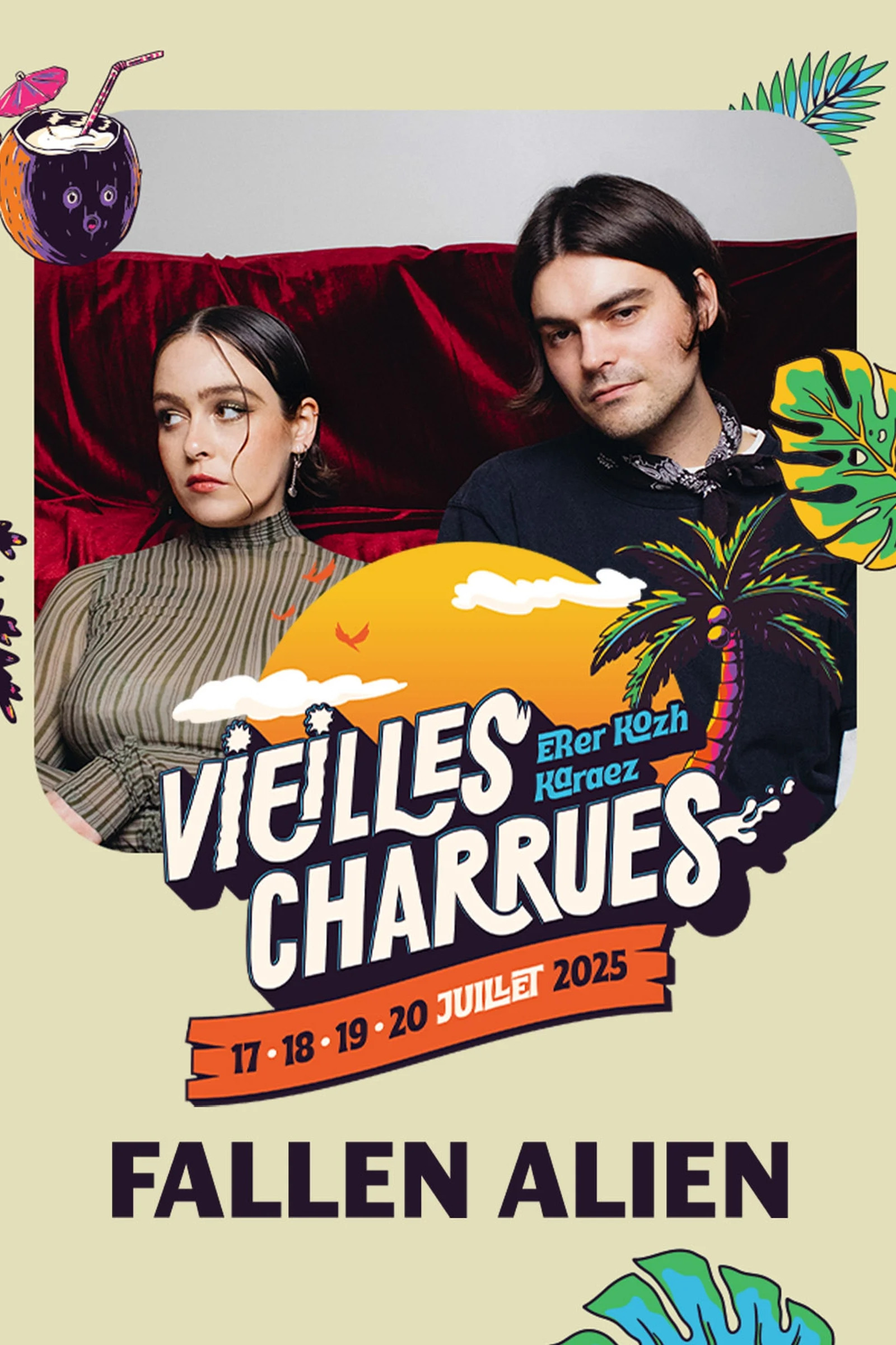 Fallen Alien en concert aux Vieilles Charrues 2025
