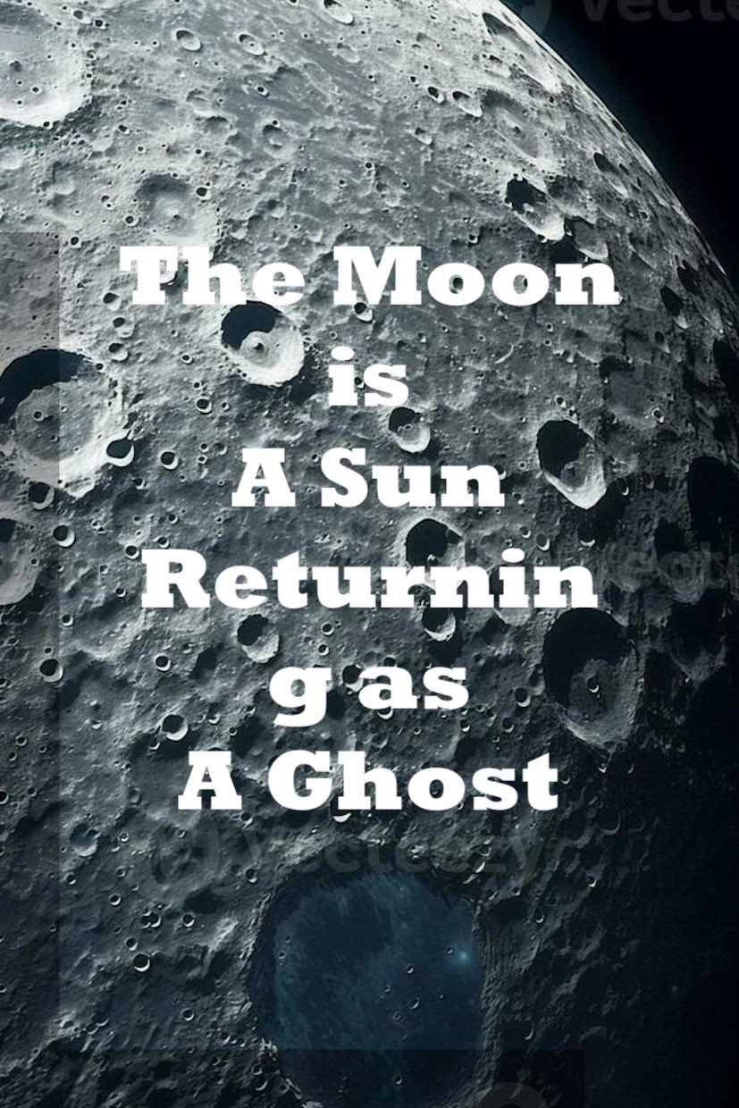 The Moon is a Sun Returning as a Ghost