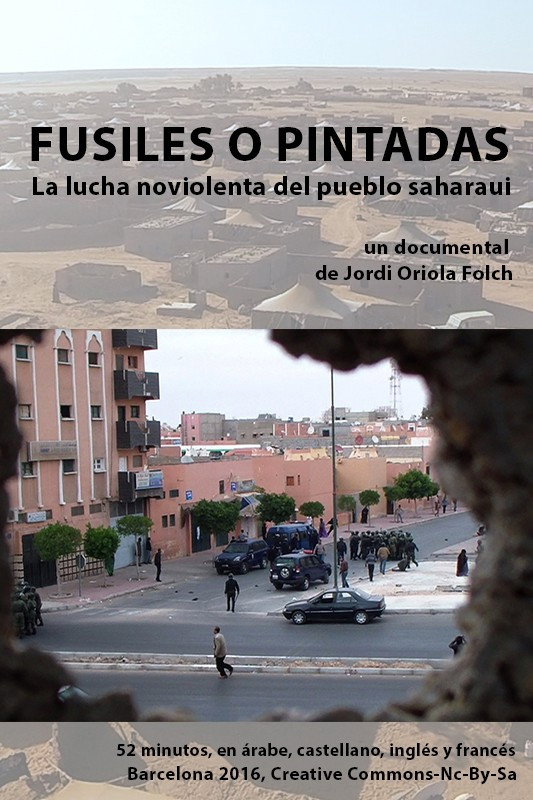 Fusiles o pintadas: la lucha noviolenta del pueblo saharaui