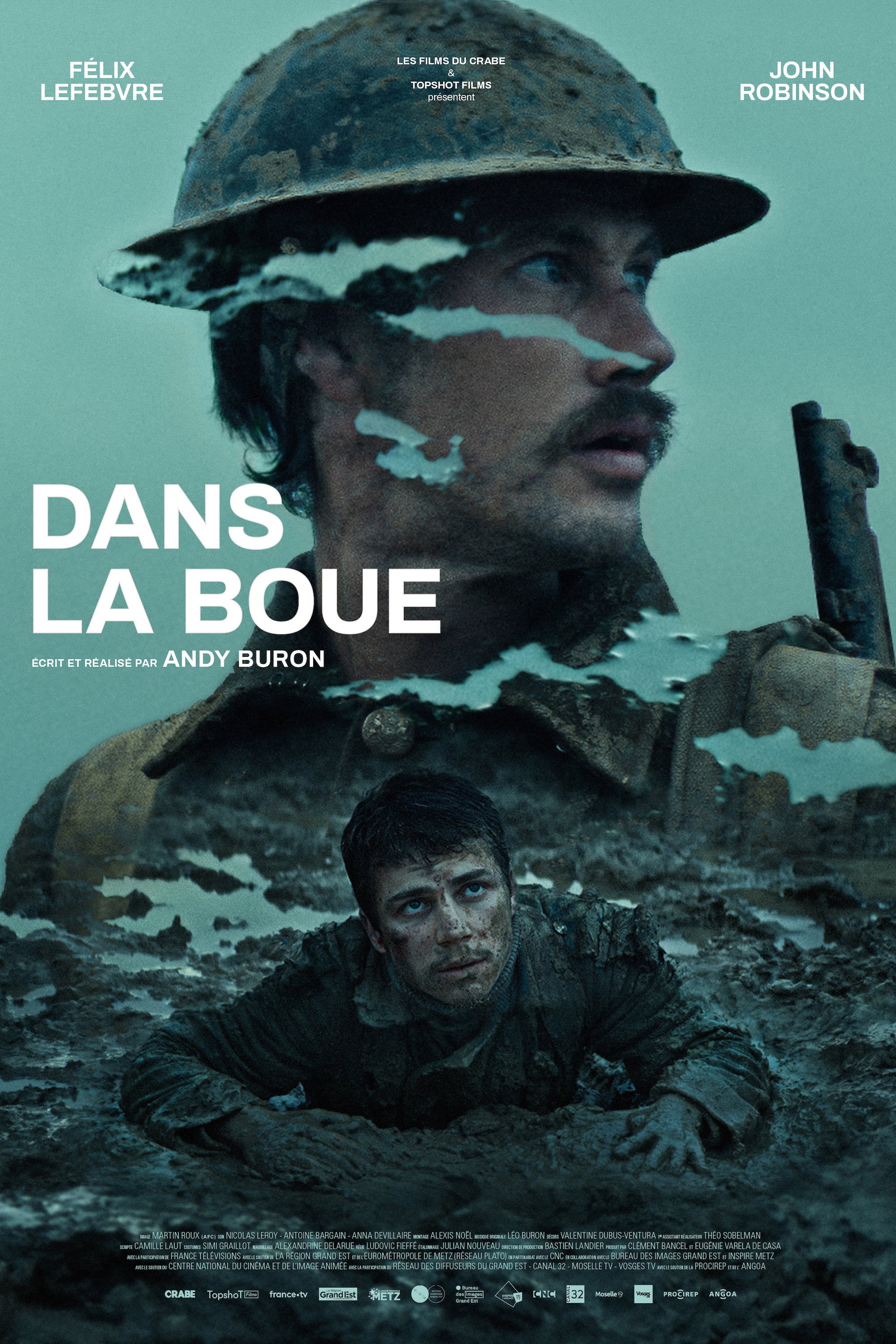 Dans la boue