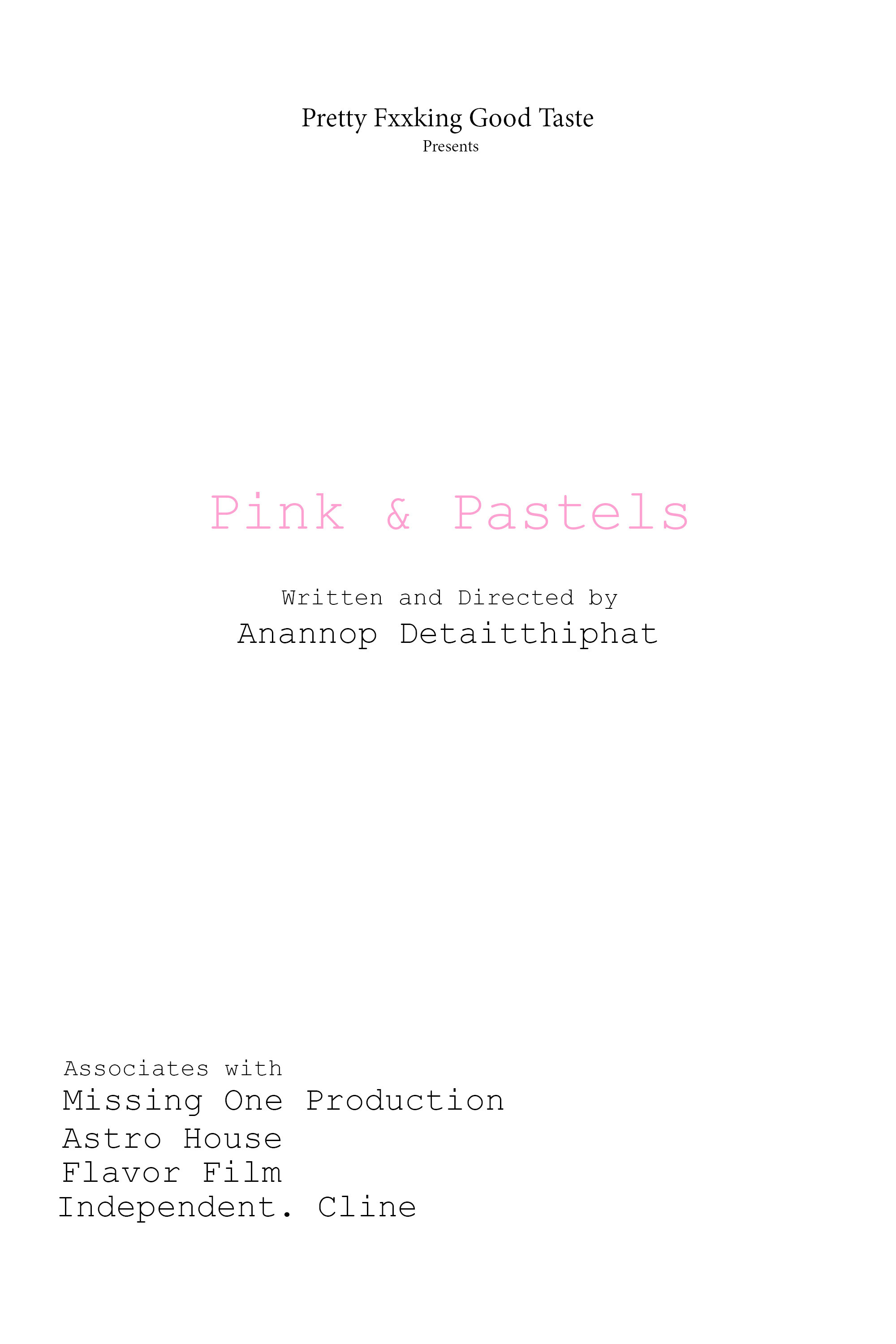 Pink and Pastels
