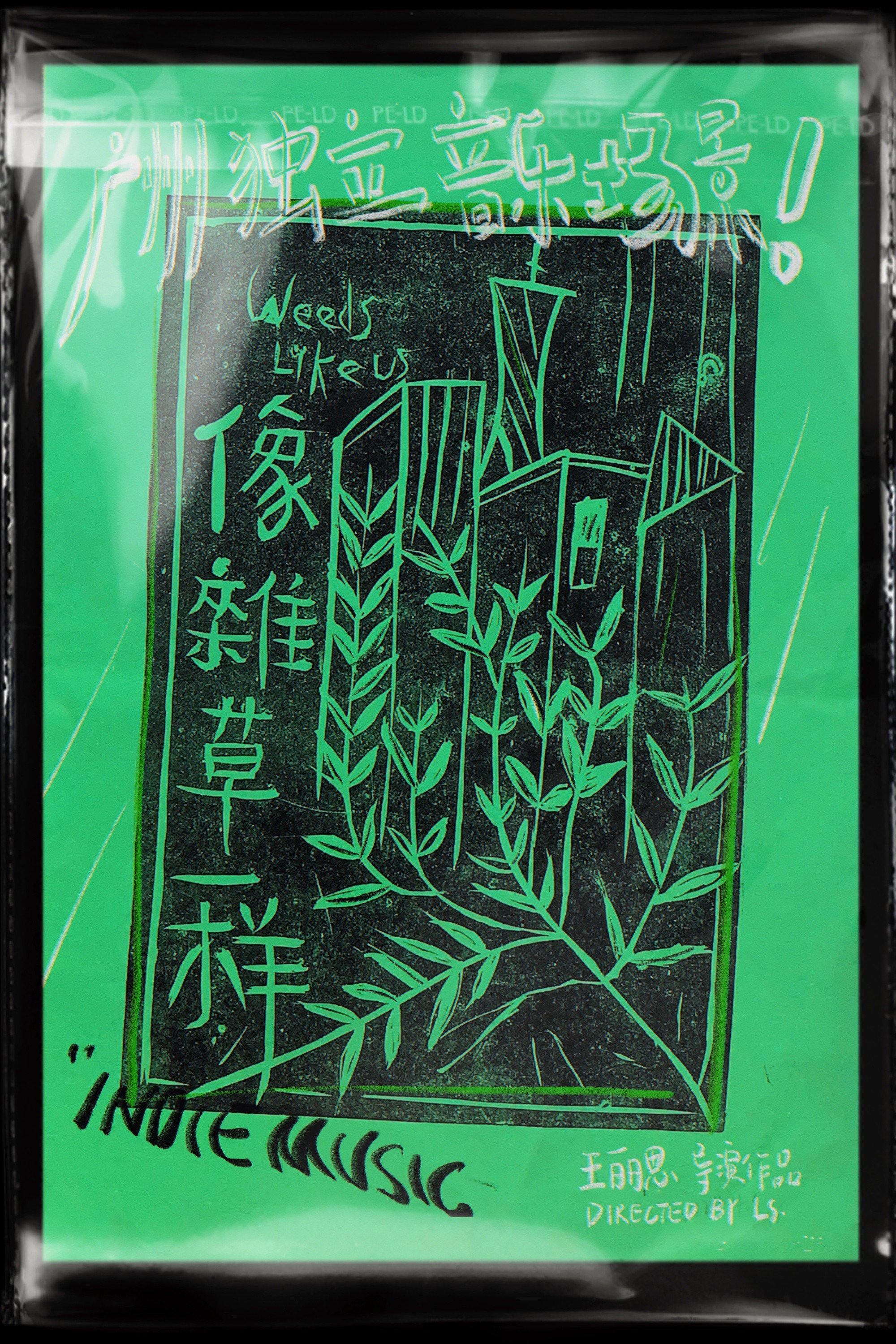 像杂草一样