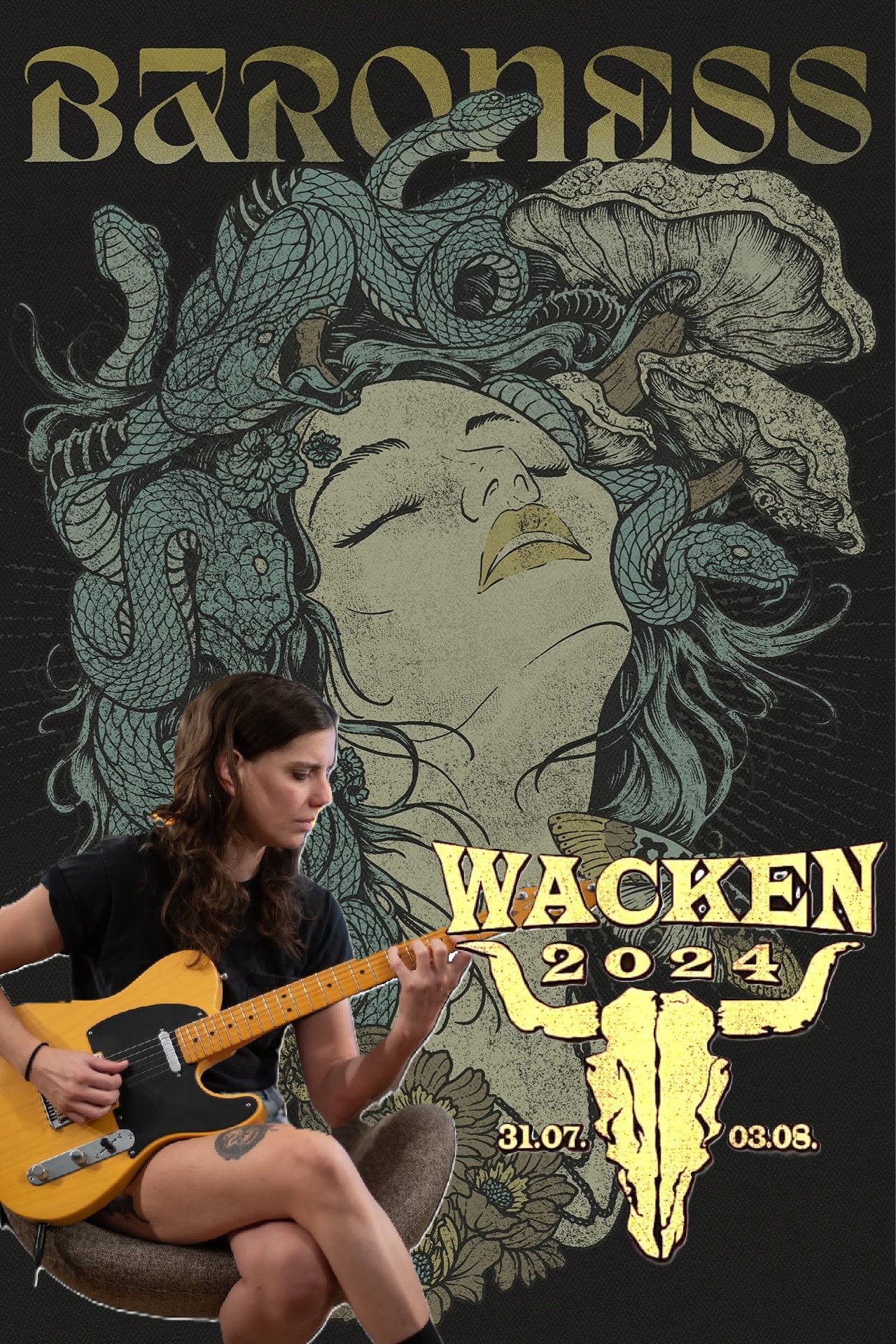 Baroness Live at Wacken Open Air 2024