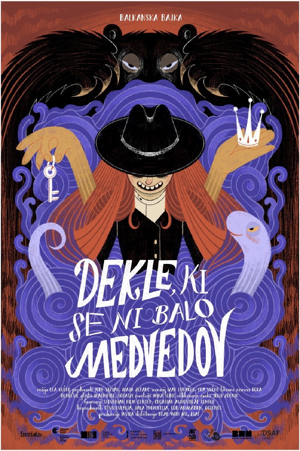 Dekle, ki se ni balo medvedov
