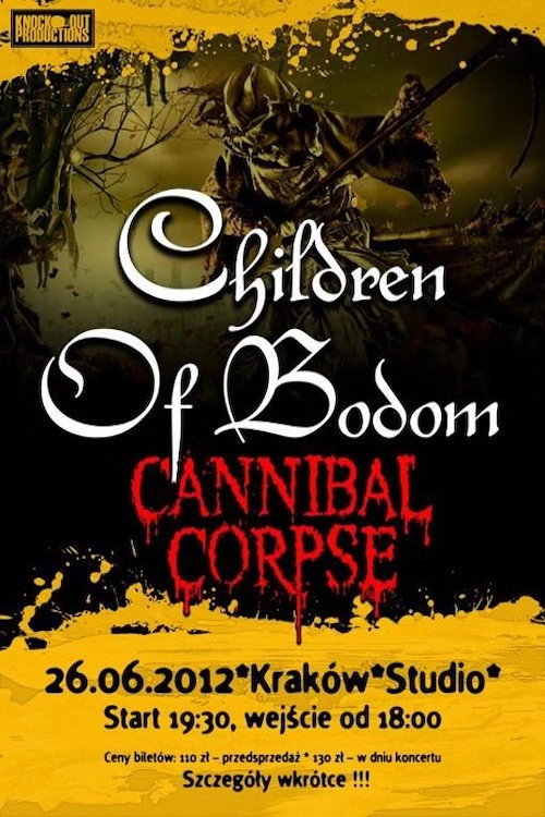 Children Of Bodom - The Ugly World Tour 2012 (Live in Poland)
