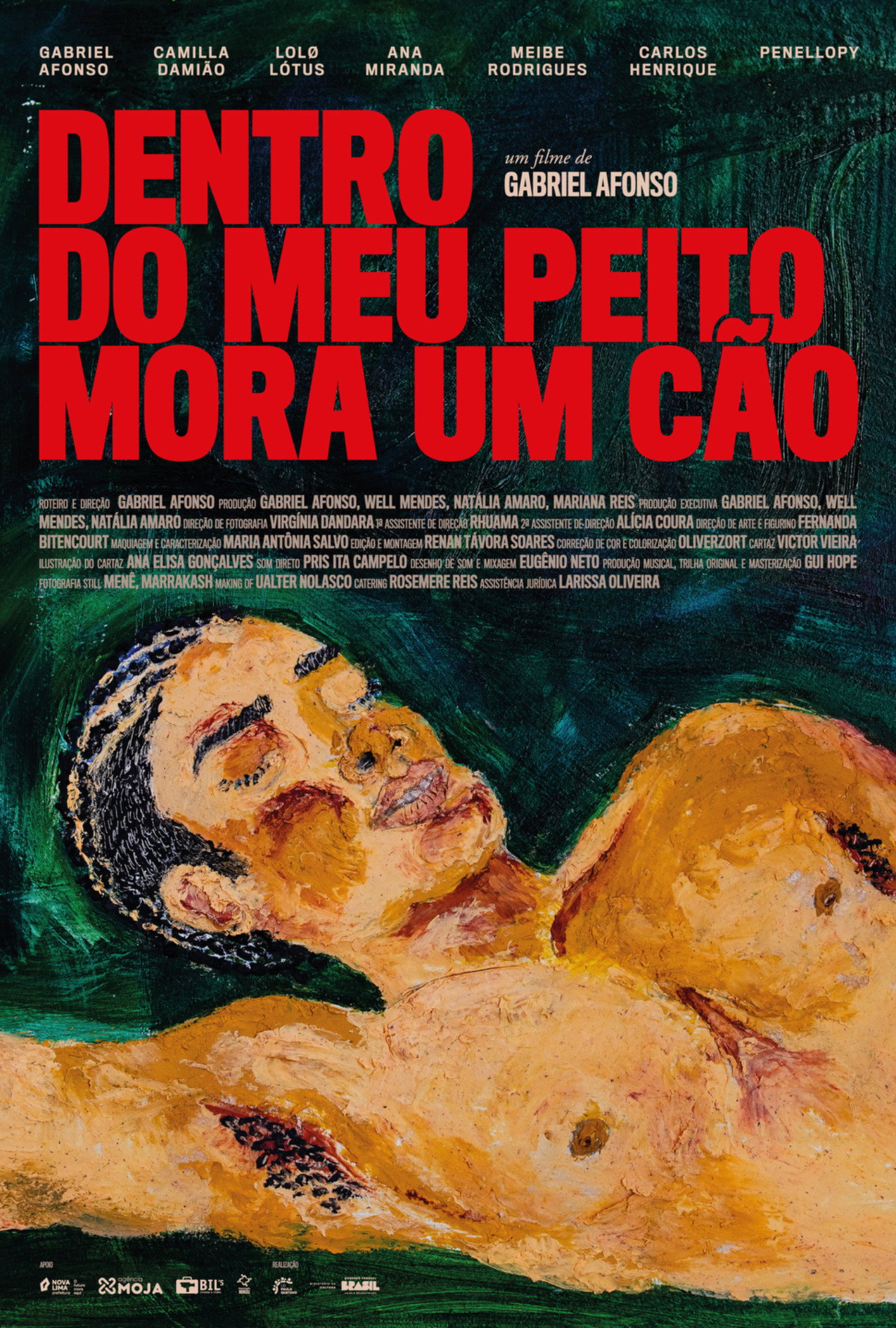 Dentro do meu peito mora um cão