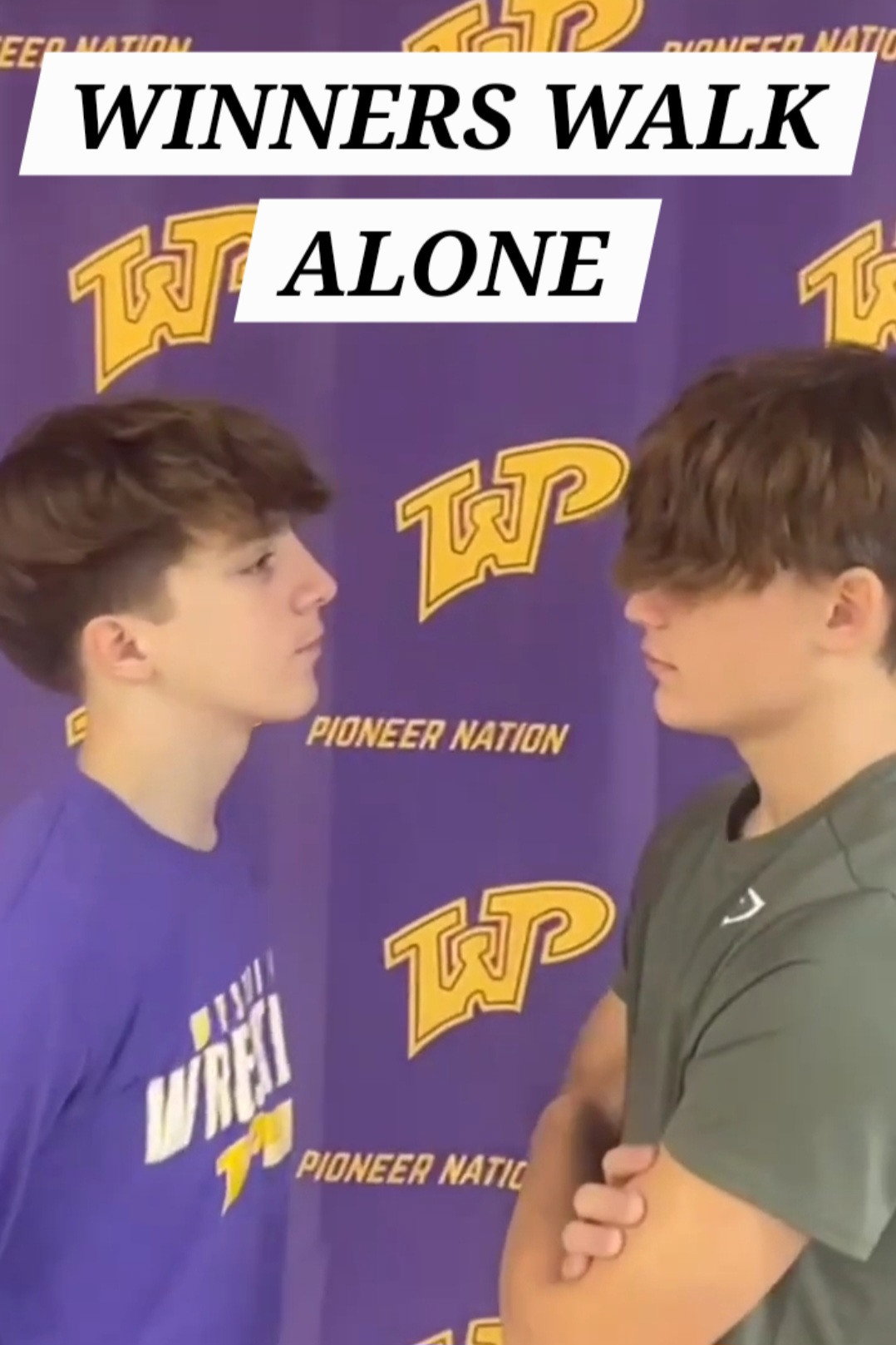 Winners Walk Alone