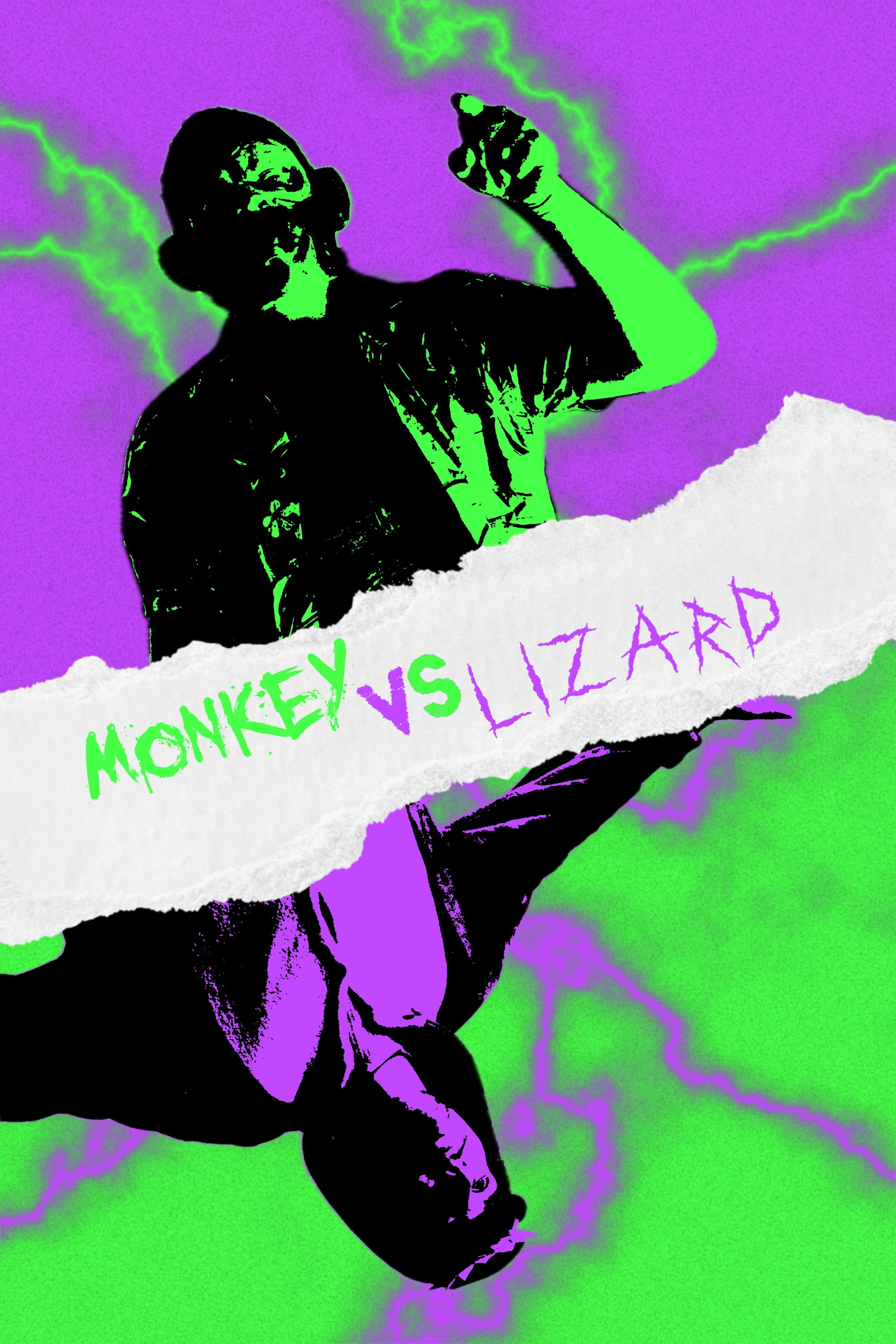 Monkey Vs. Lizard